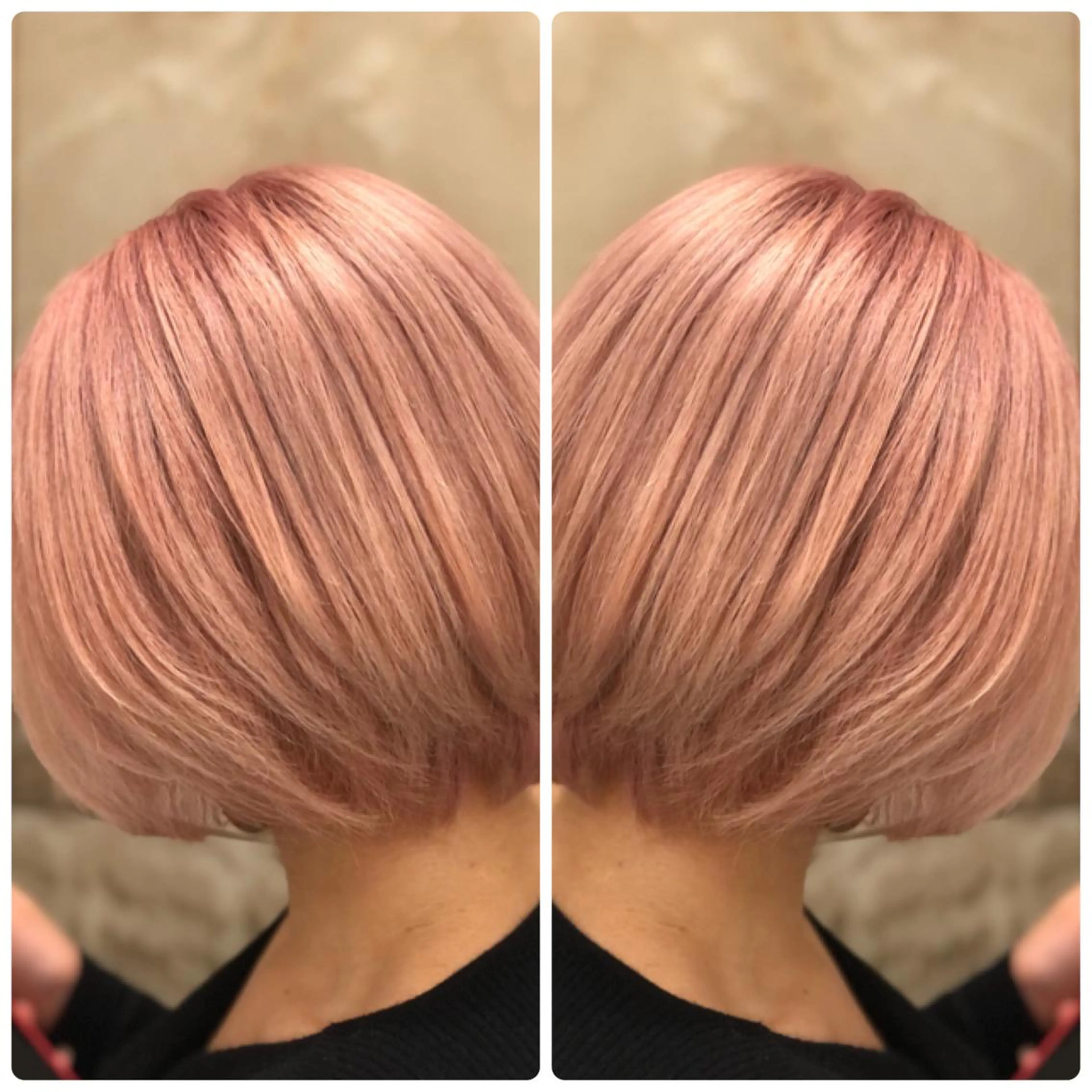 ショート カラー ピンクカラー ヘアカラー トリートメント 小山内 龍一郎 店長のヘアスタイル