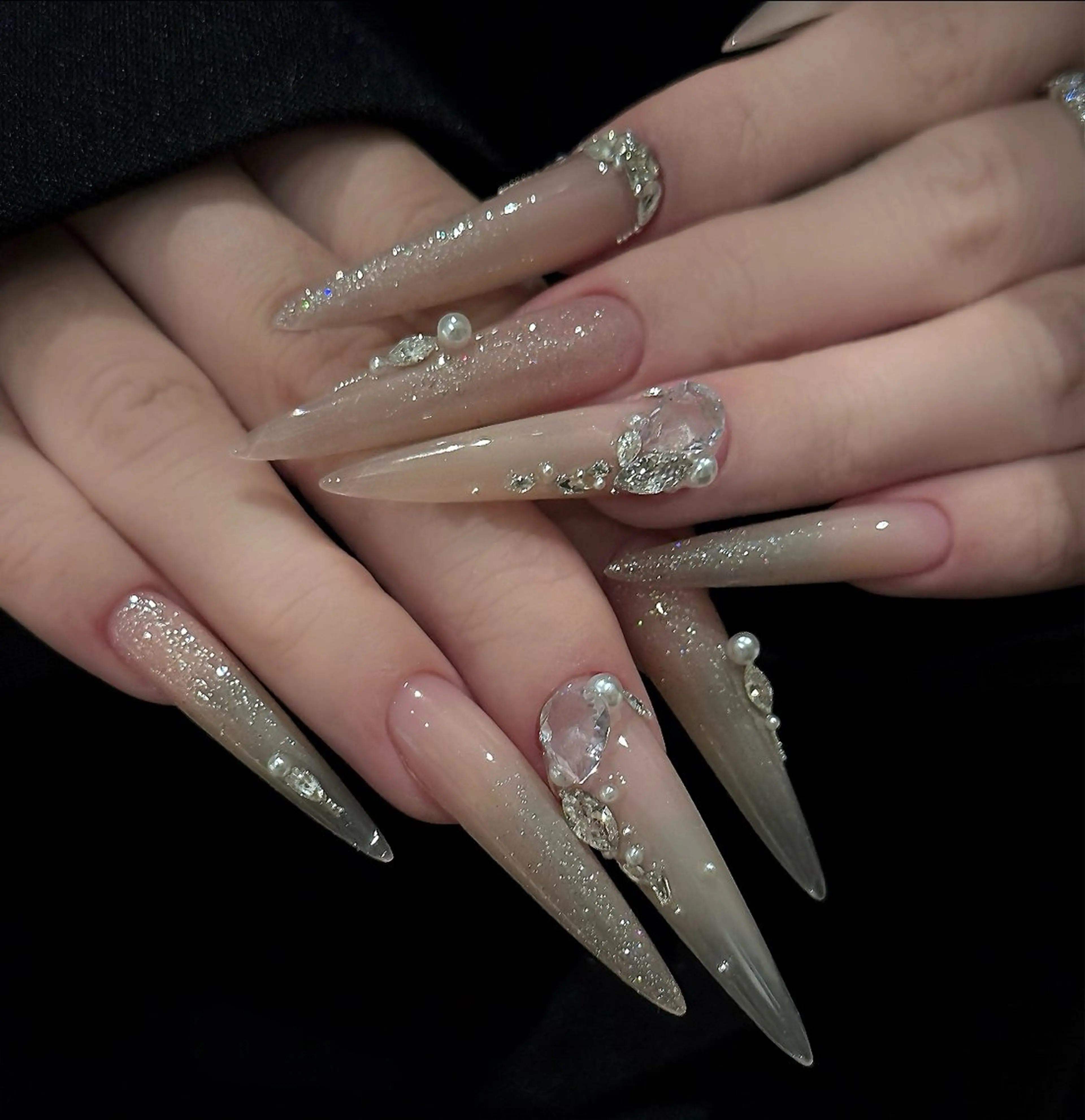 ネイル ハンドネイル 長さだし専門店 M2 rikaのネイルデザイン