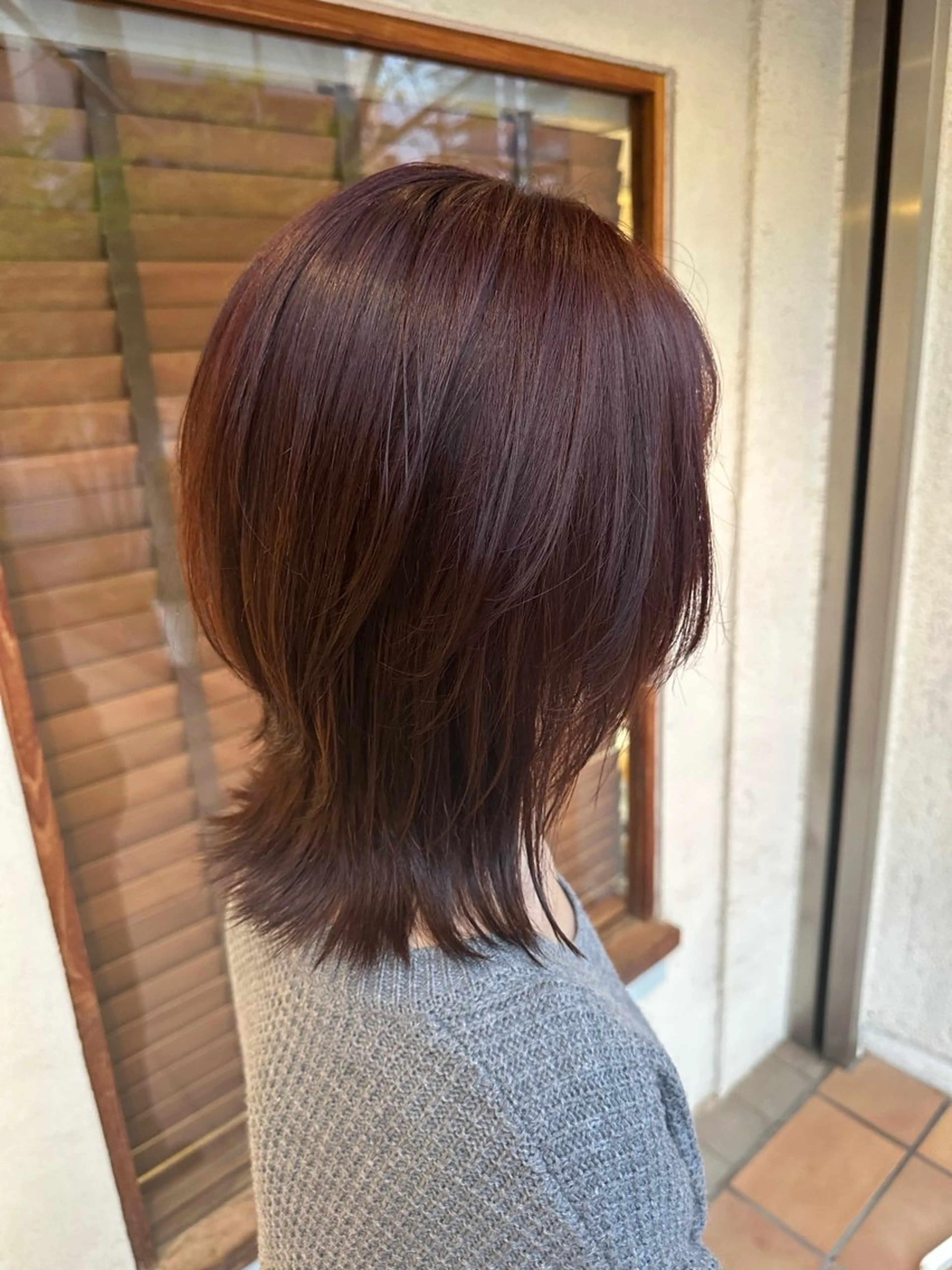 ミディアム カット ヘアカラー トリートメント putri 副店長 岸本　拓真のヘアスタイル