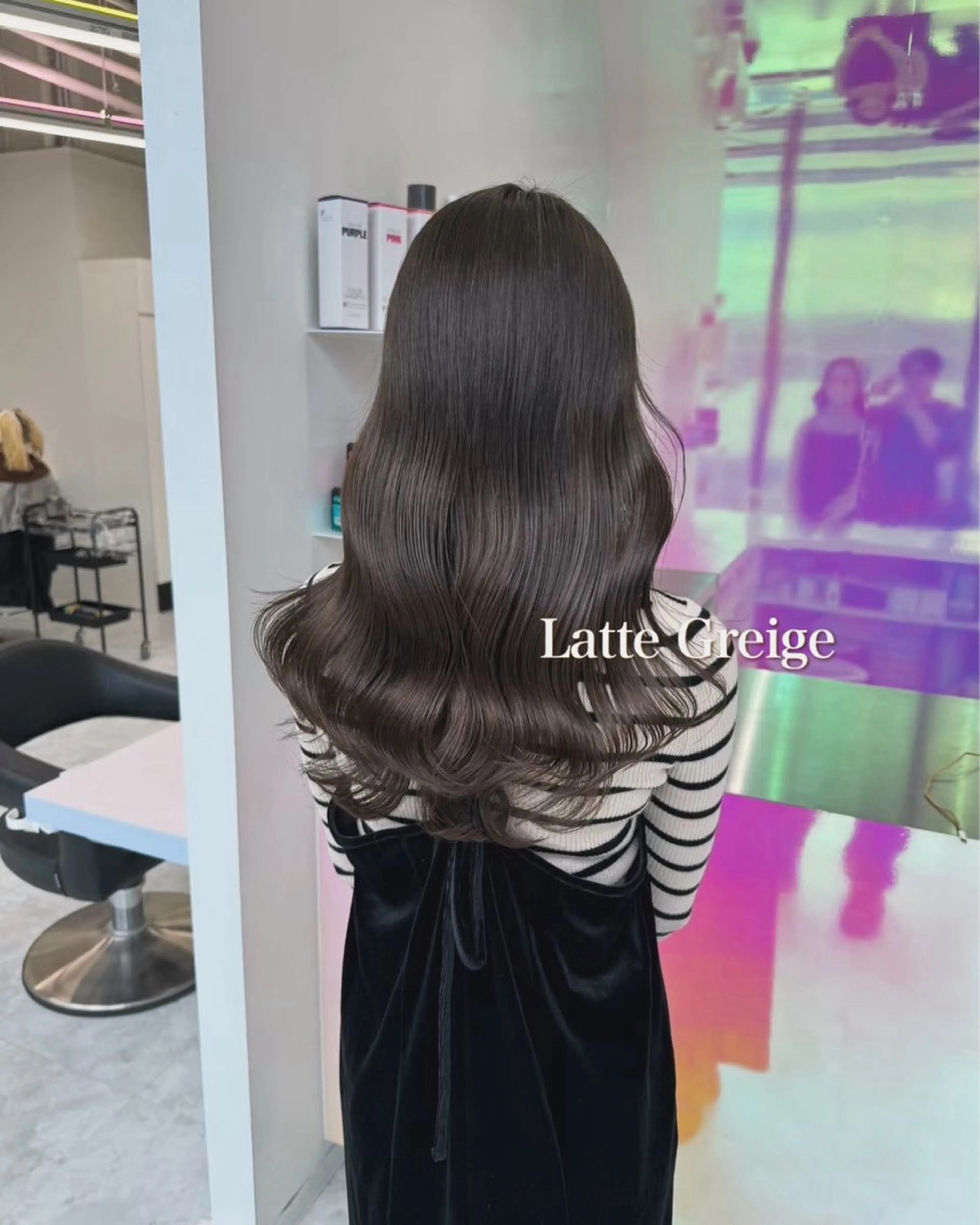 ロング カラー ヘアアレンジ 💘Risa💘/ミ ルクティ/ハイトーンのヘアスタイル