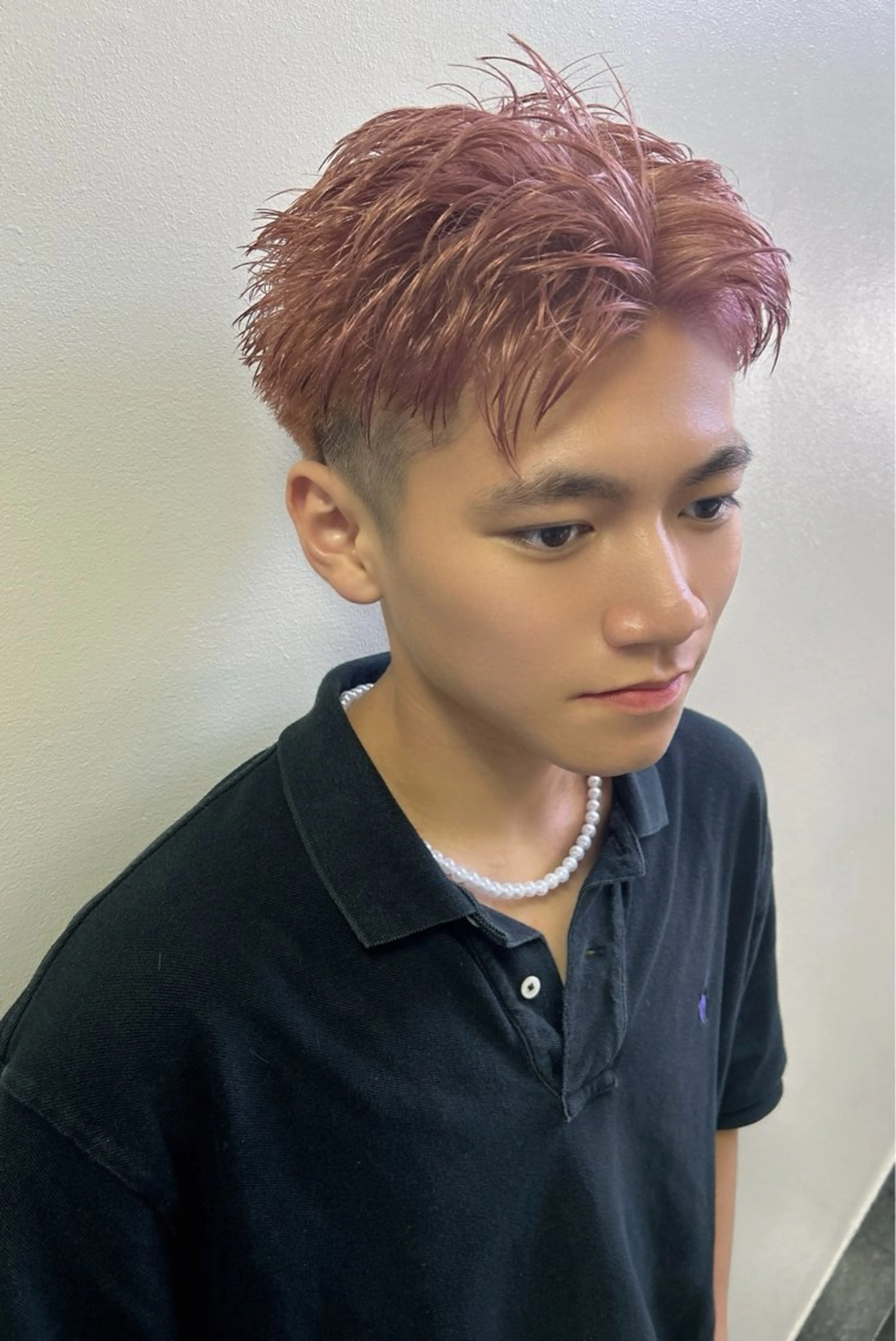 カラー メンズ ダブルカラー/ 艶髪/SHISEIのヘアスタイル