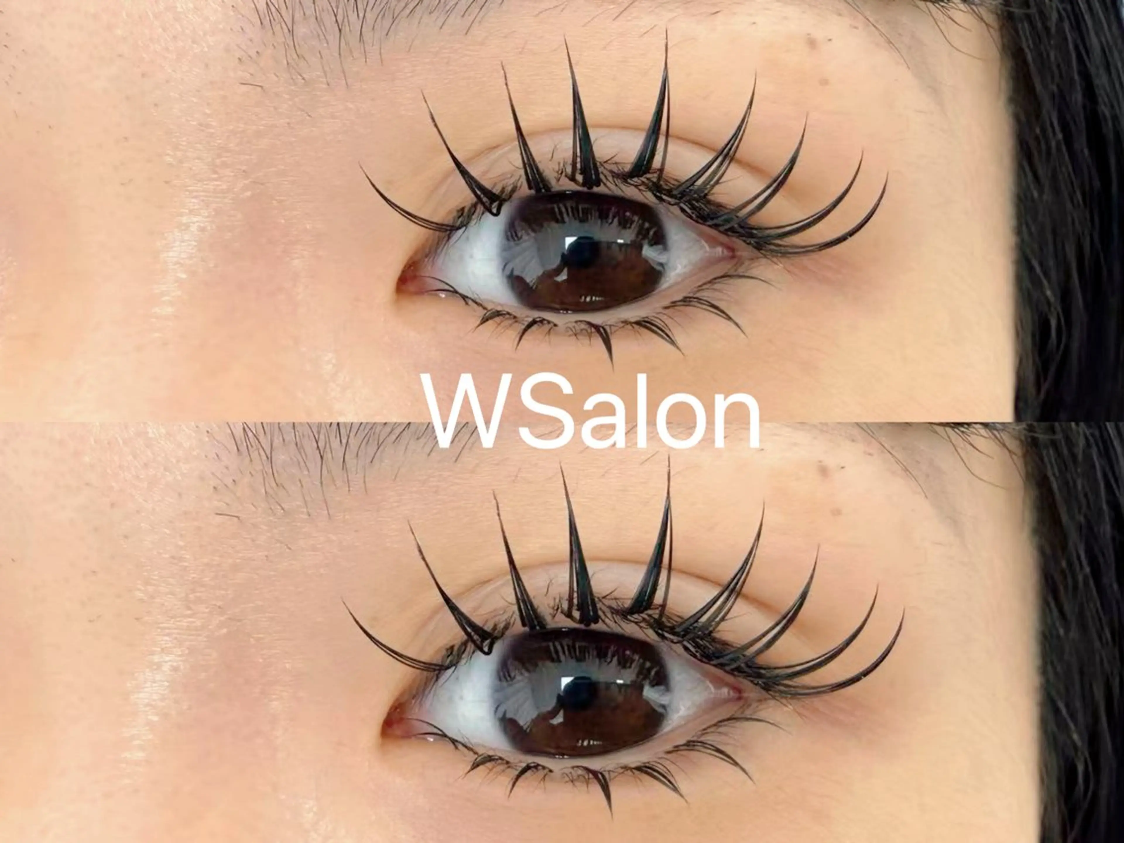 マツエク・マツパ 付け放題 Lカール 下まつげエクステ ワンホンマツエク W Salon アイラッシュのマツエク・マツパデザイン