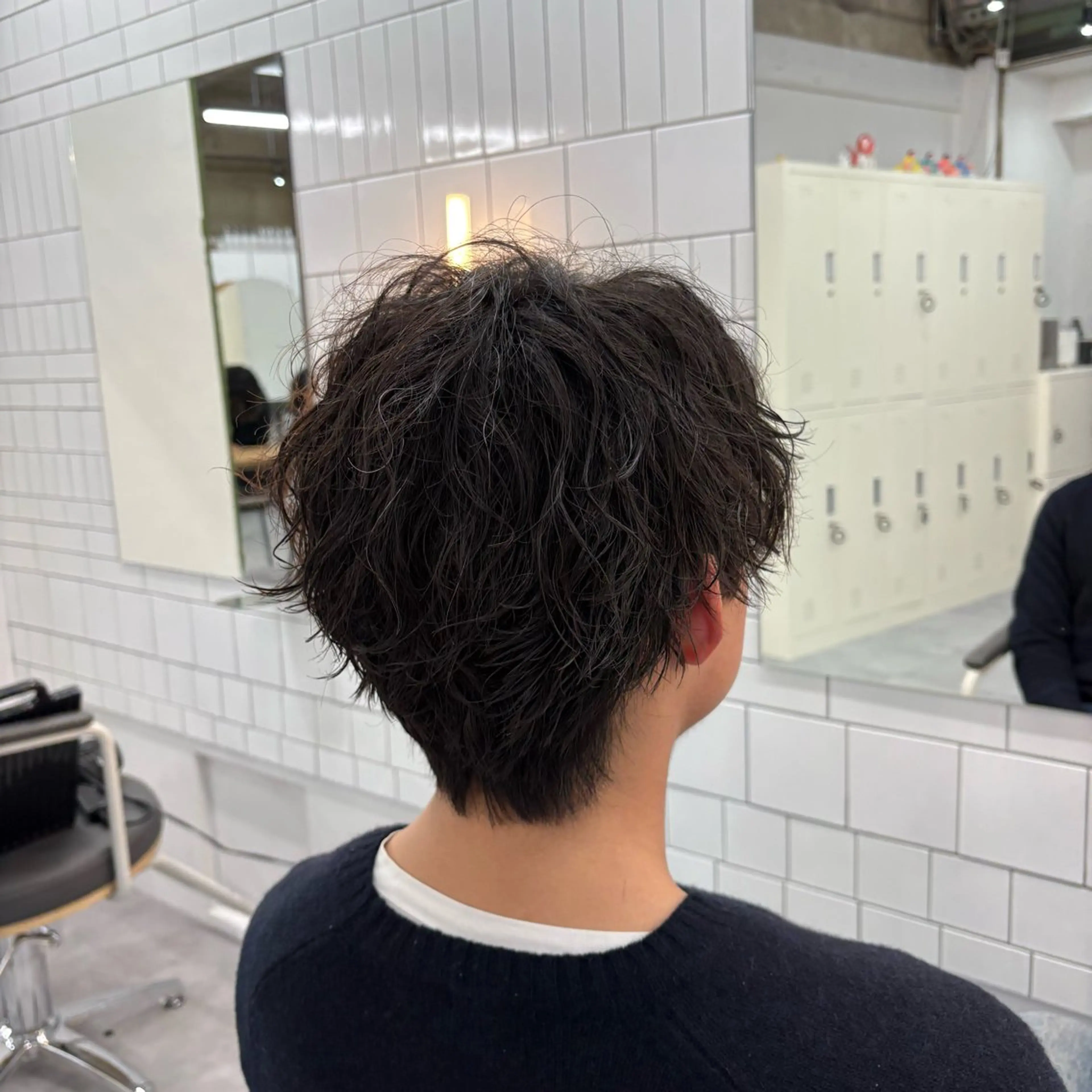 パーマ メンズ 【メンズ特化】中場 健人/西梅田/北新地のヘアスタイル