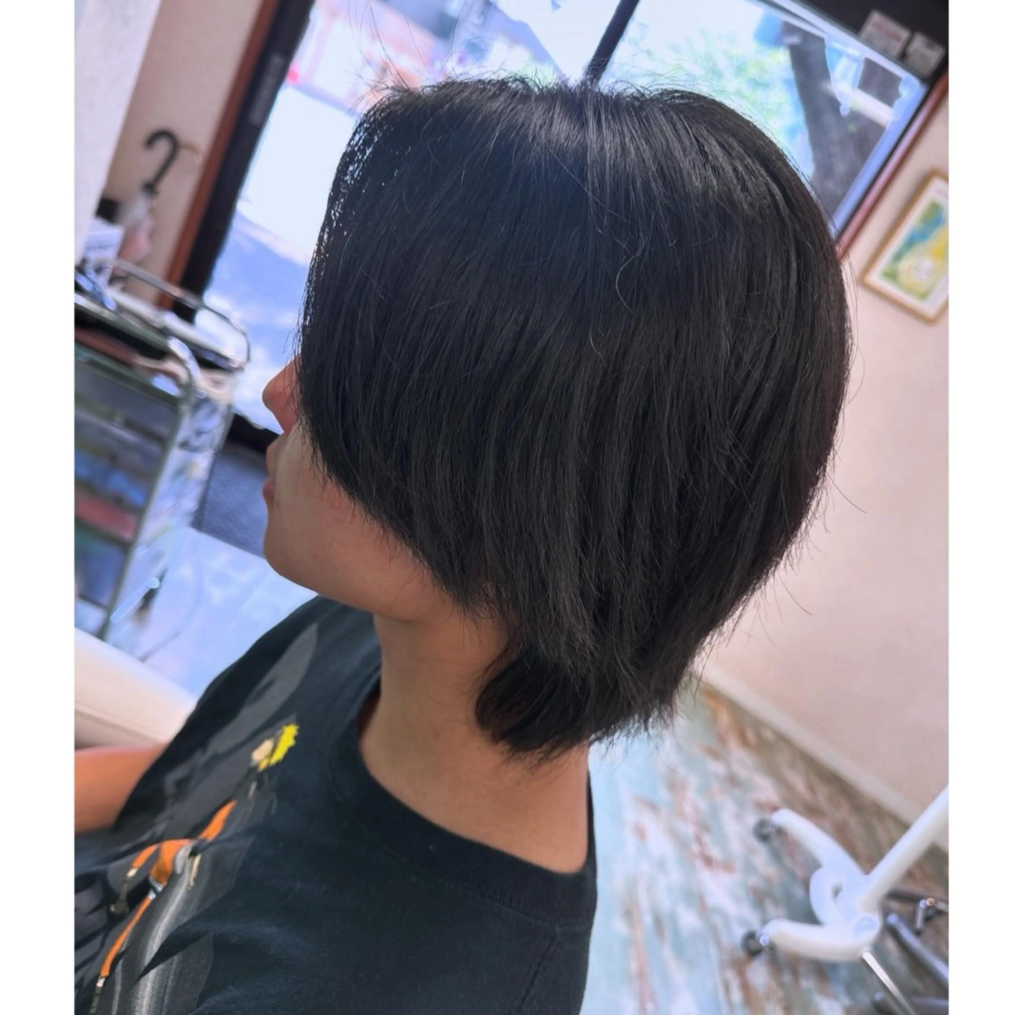 ミディアム メンズ 三原 友美のヘアスタイル