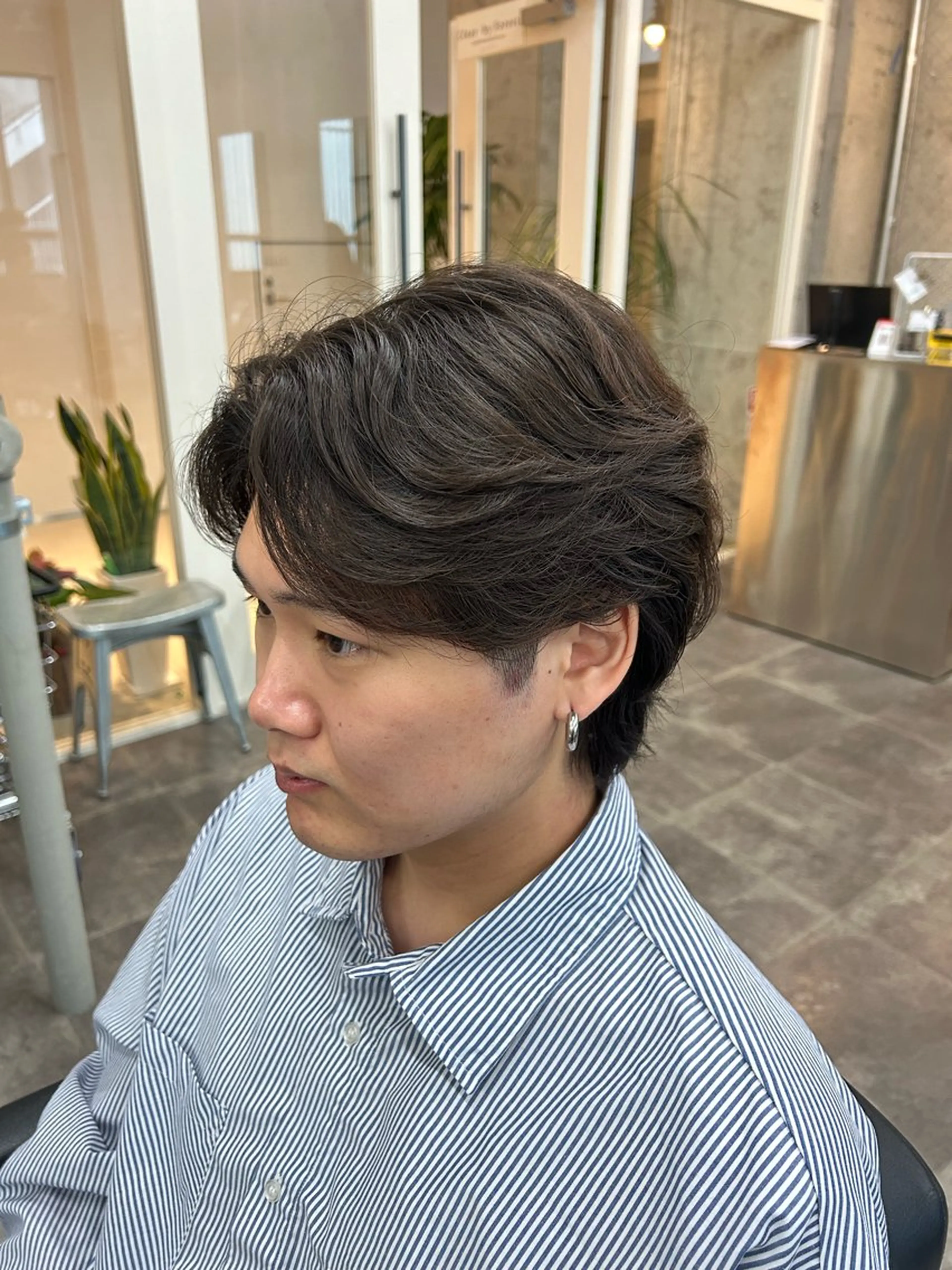 パーマ メンズ フェザーパーマ メンズパーマ 🧡YUNA🧡 メンズ専門のヘアスタイル