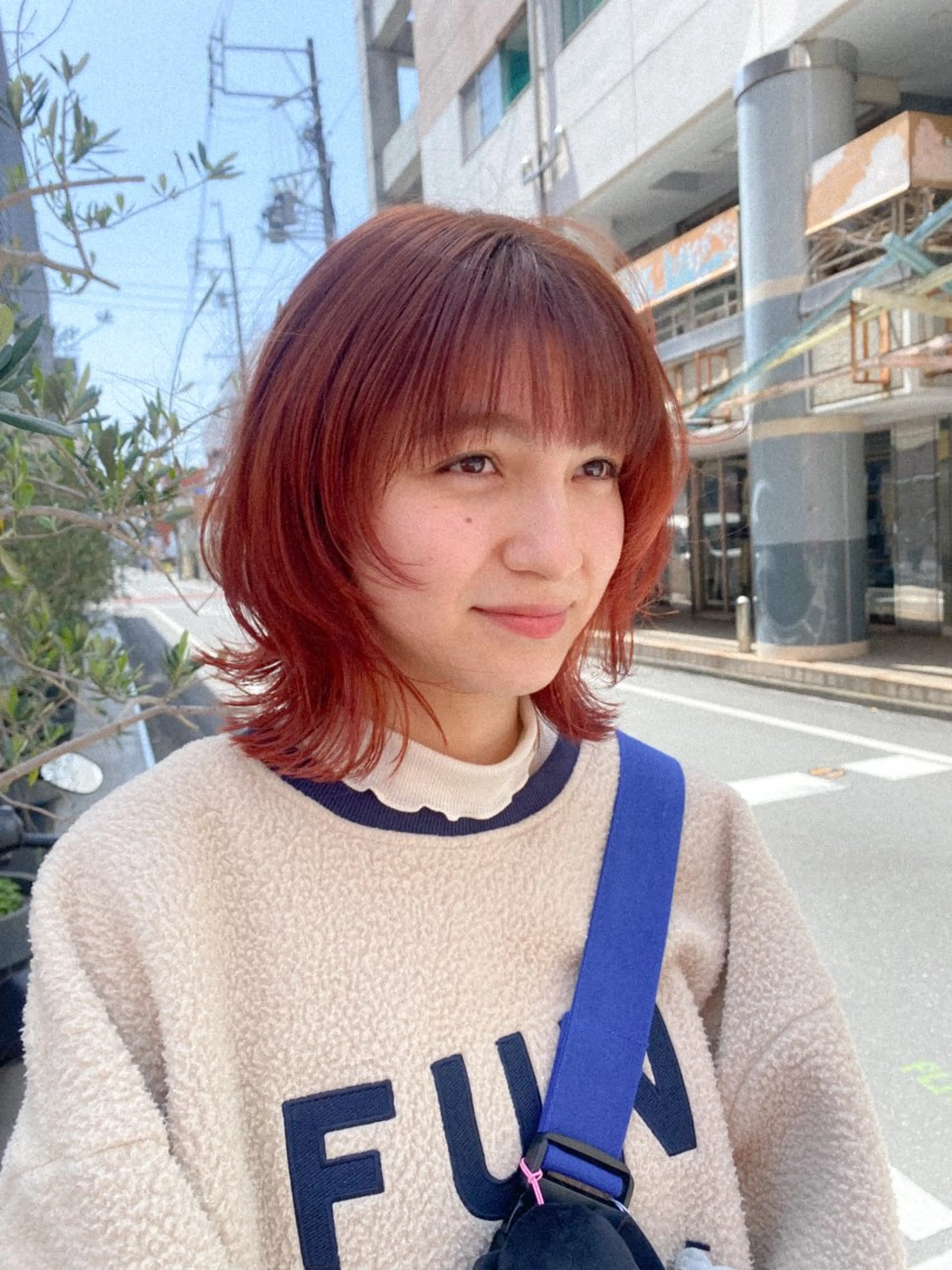 ミディアム maika /layer cutのヘアスタイル