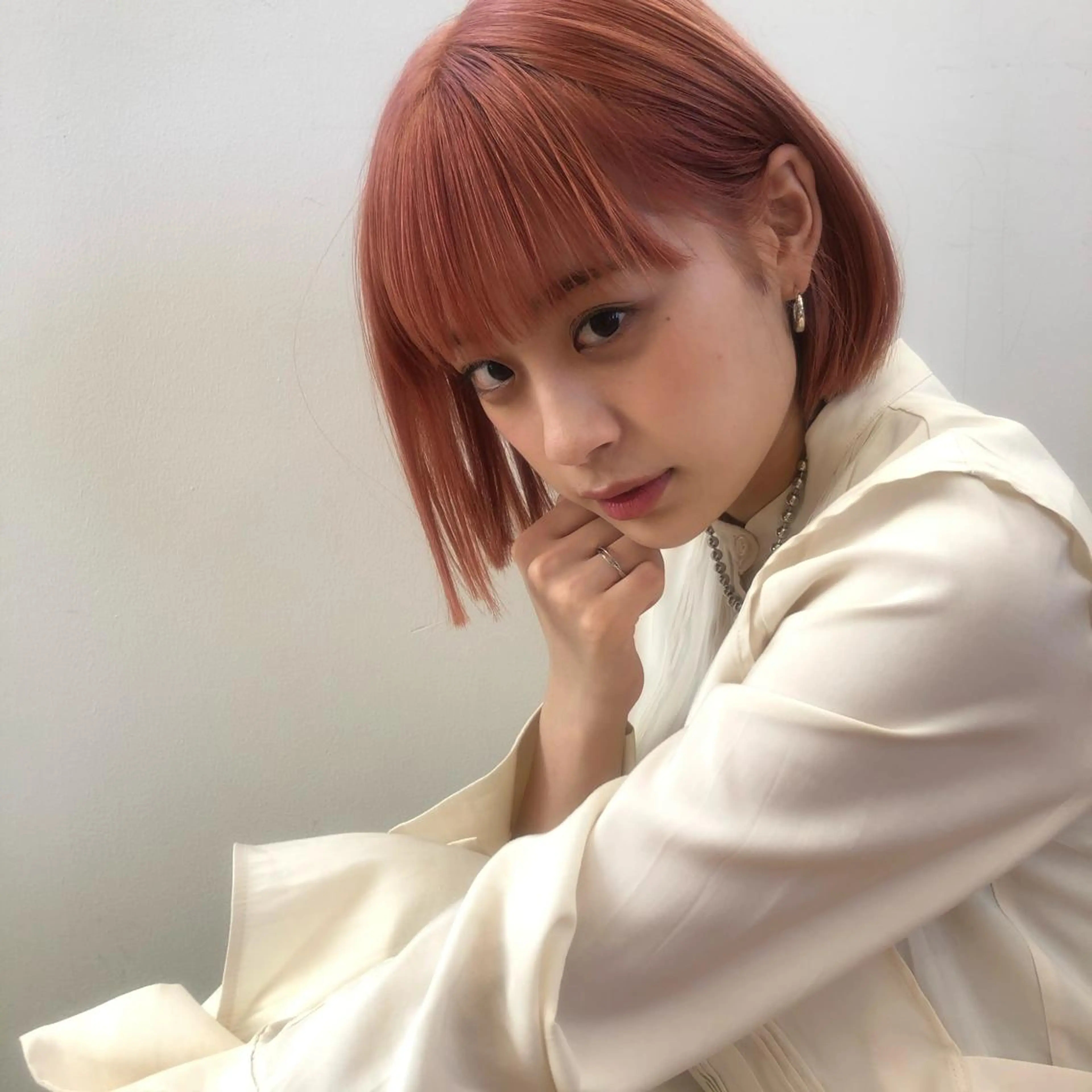 ショート ヘアカラー トリートメント レイヤーカット🎀 kanaのヘアスタイル
