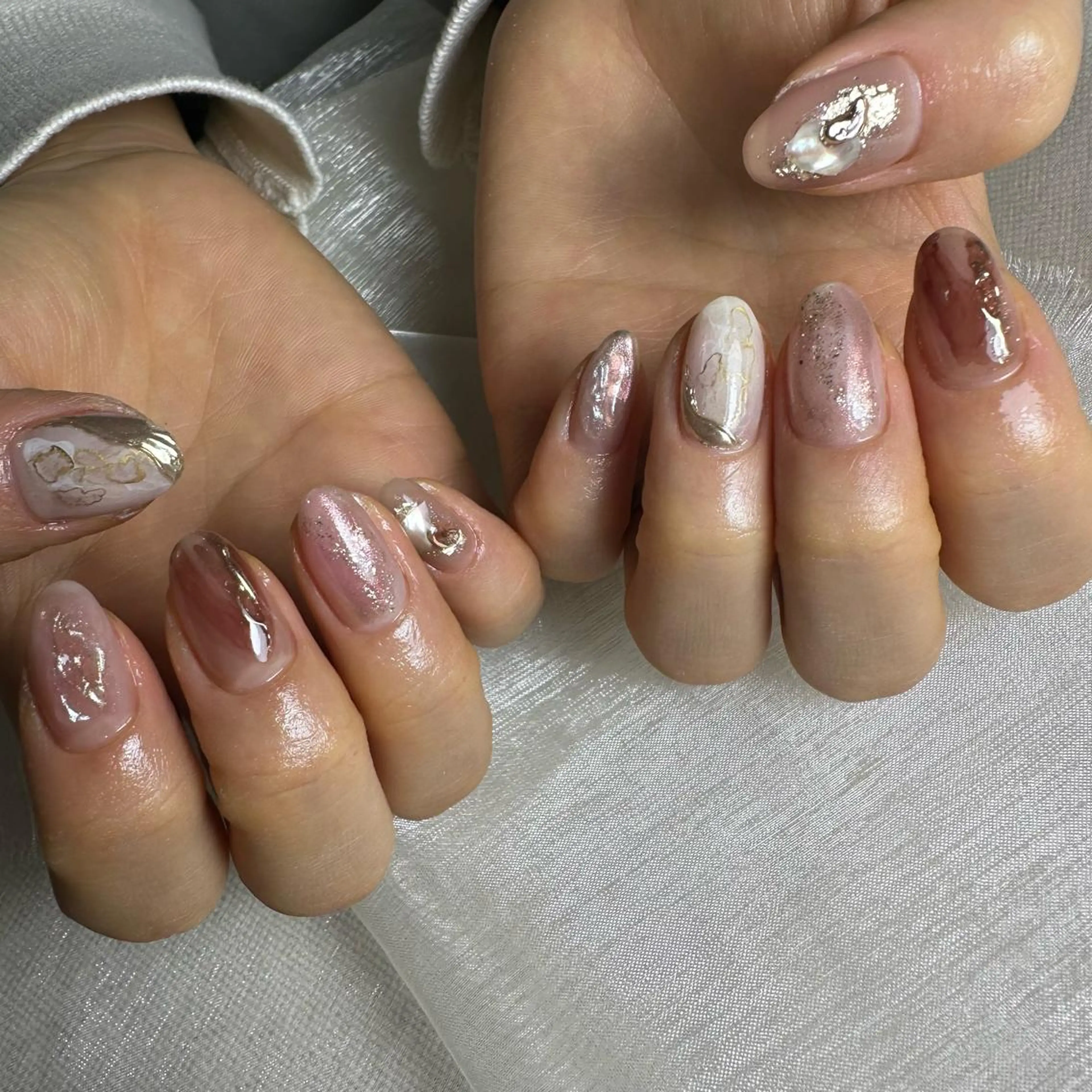 ネイル ハンドネイル repos~ルポ~所属・里見 麗のネイルデザイン