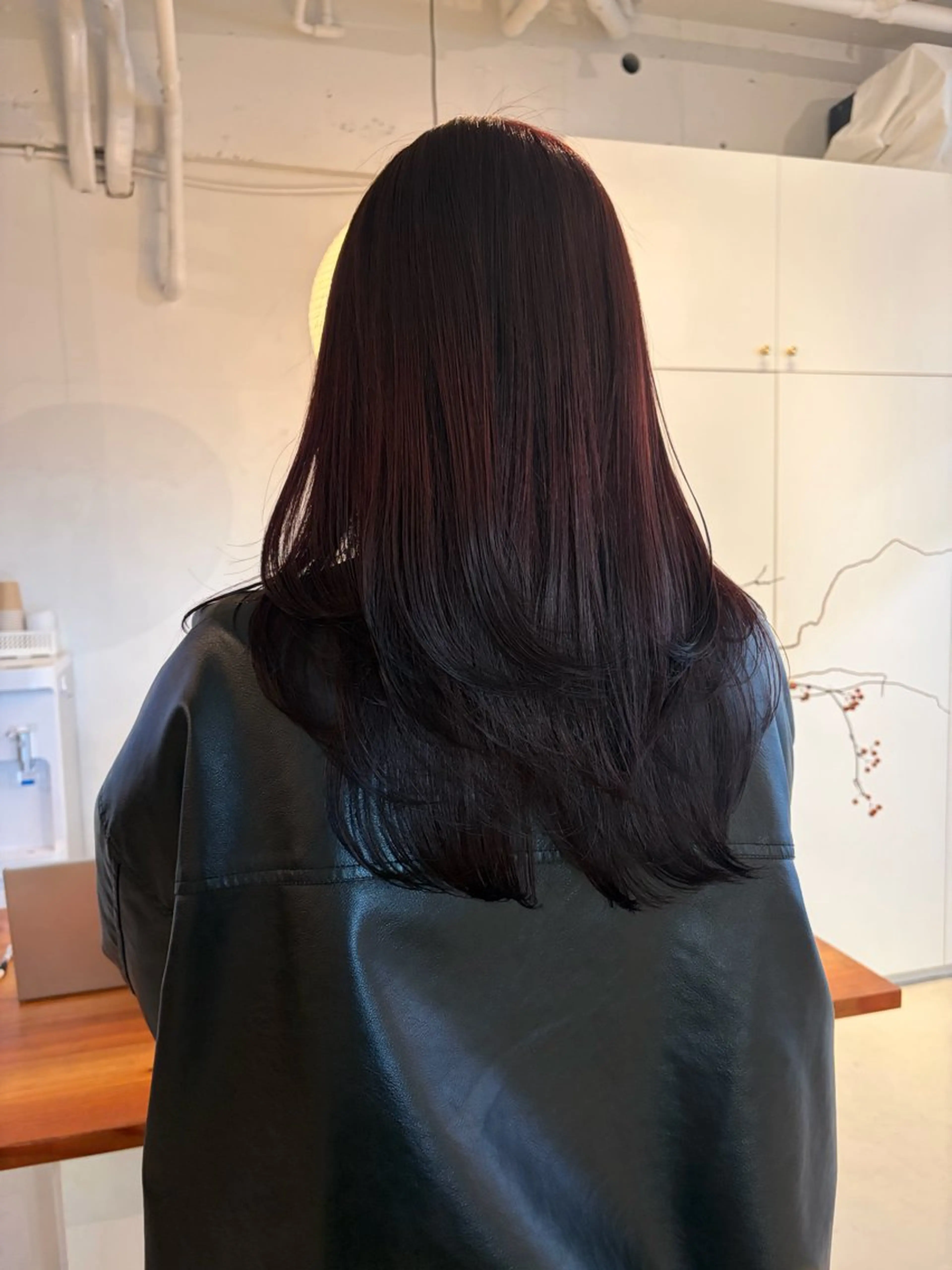 セミロング カット ヘアカラー 横浜美容室LINE /古賀紅音のヘアスタイル
