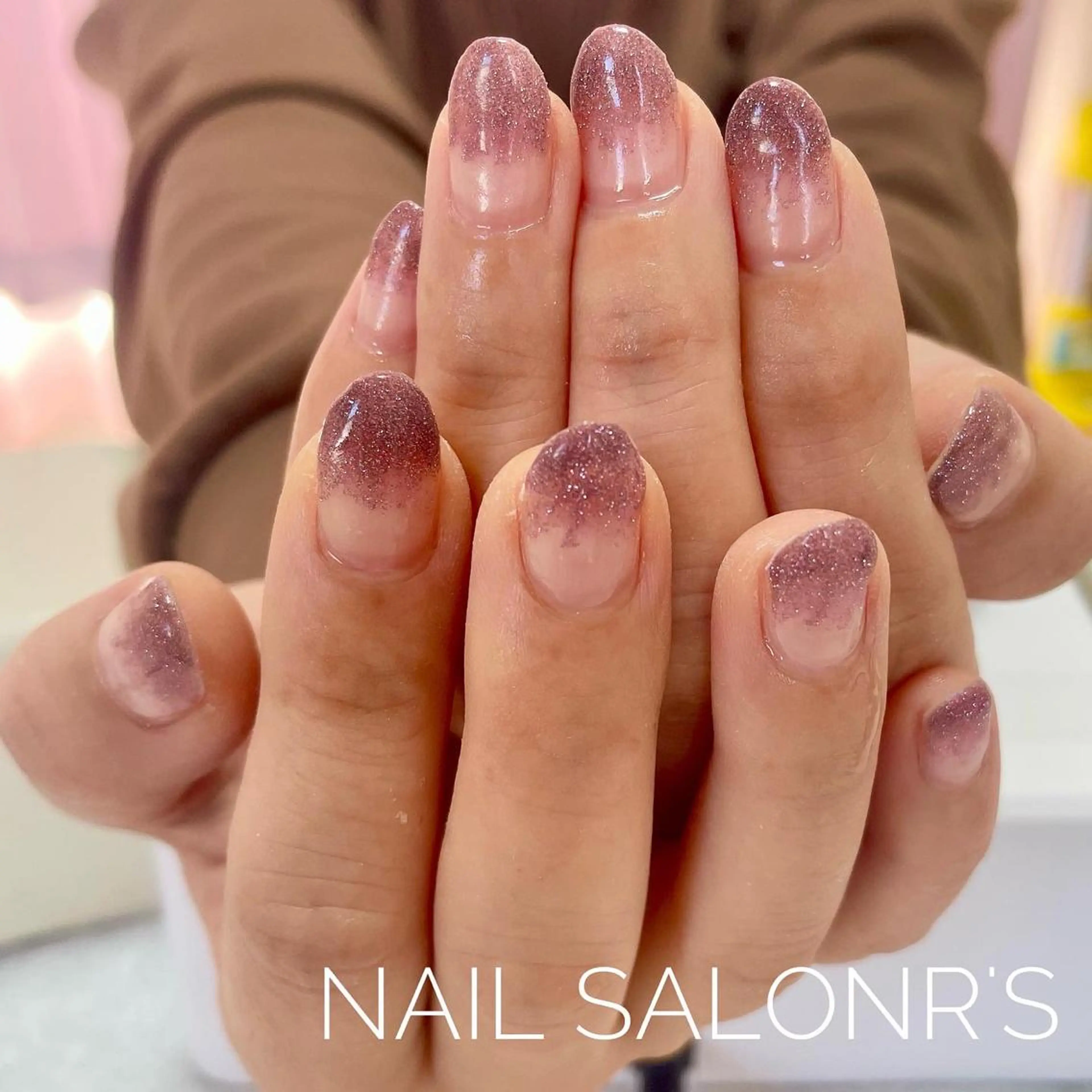 ネイル フラッシュネイル グラデーション ラメ(グリッター) ラメグラデーション nail salon R'sのネイルデザイン