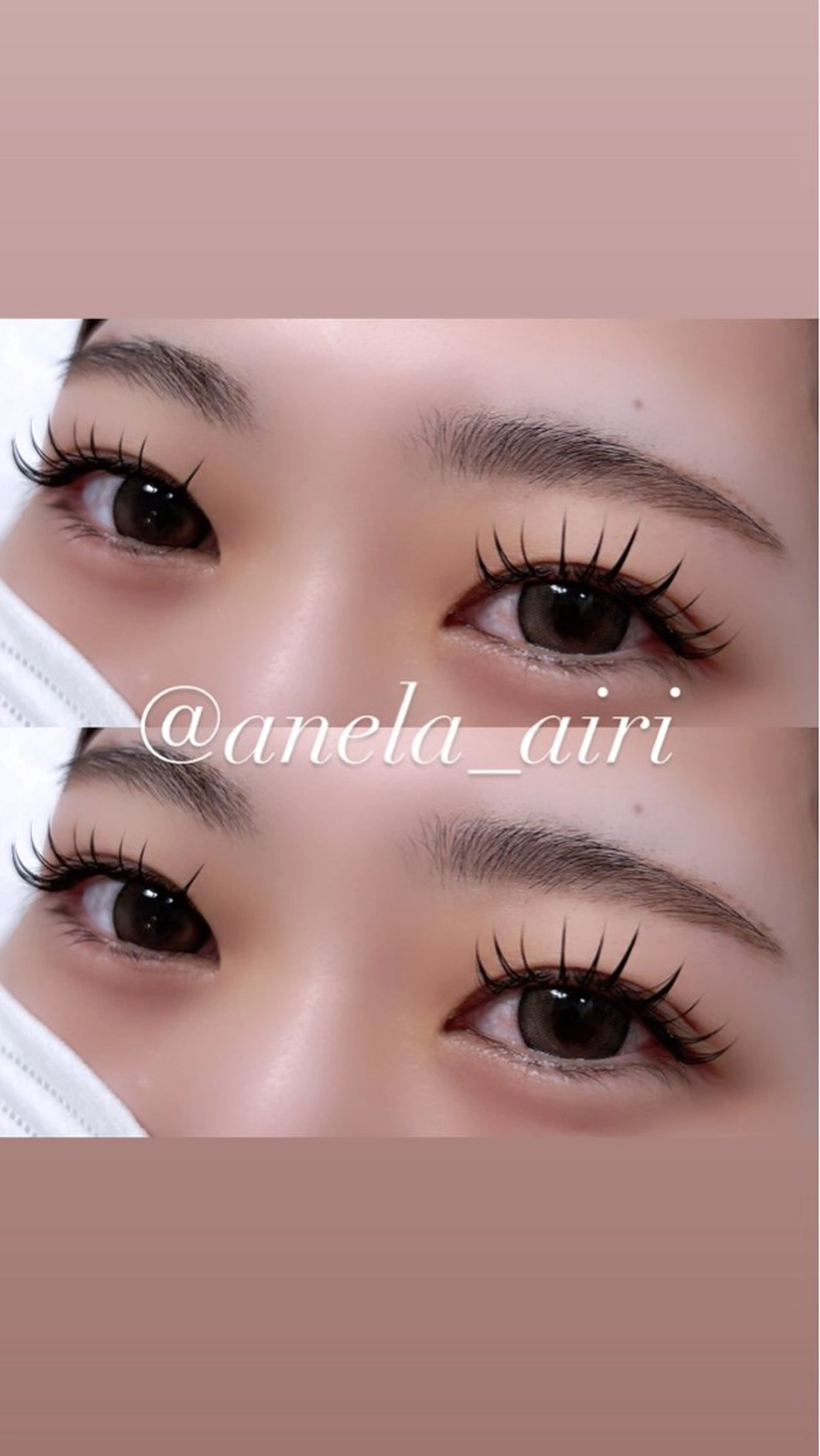 マツエク・マツパ フラットラッシュ 💖ANELA ITO💖のマツエク・マツパデザイン