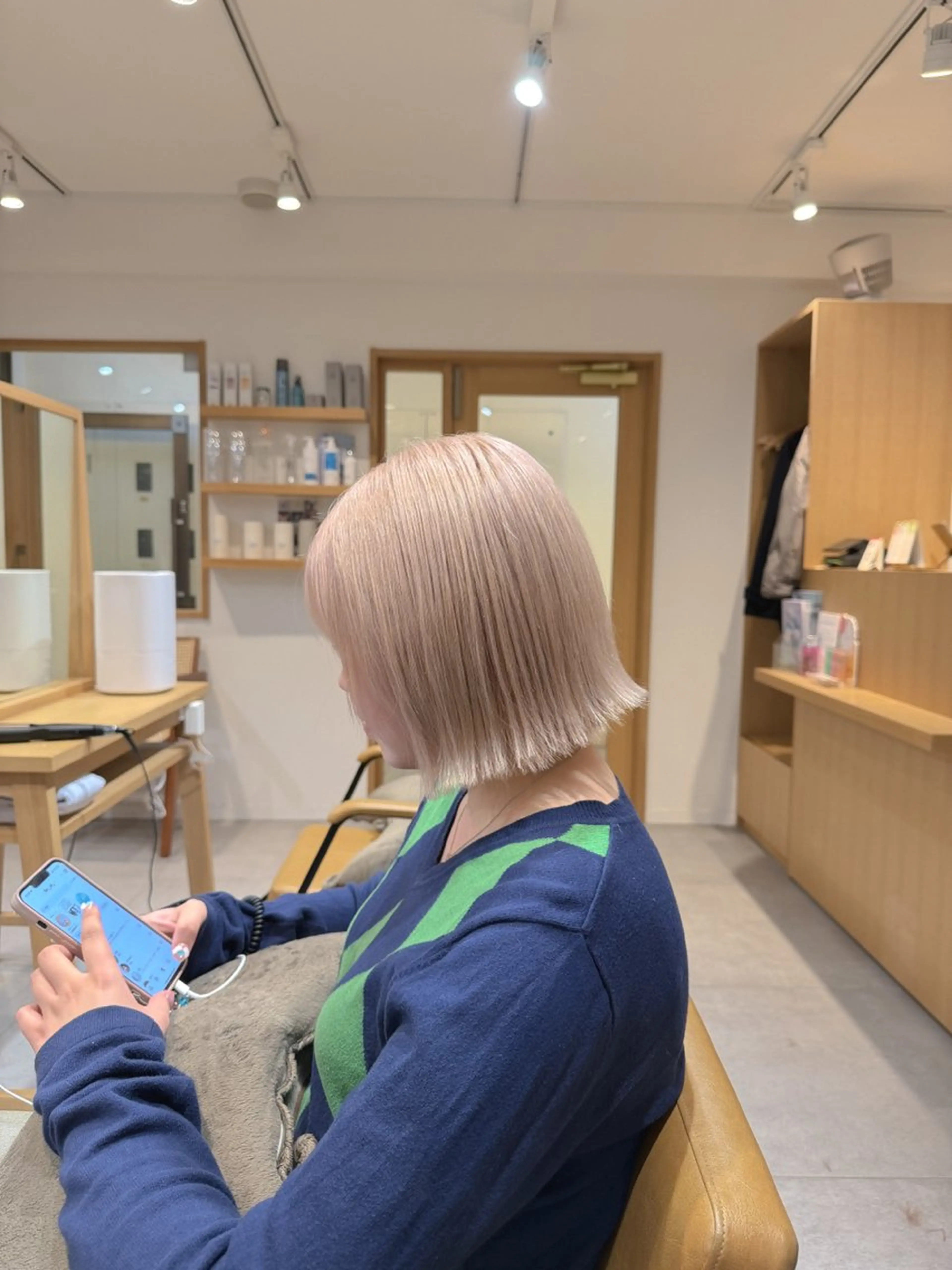 ショート カラー カット ヘアカラー トリートメント 🌱加藤　胡太郎 /艶髪ストレート🌱のヘアスタイル