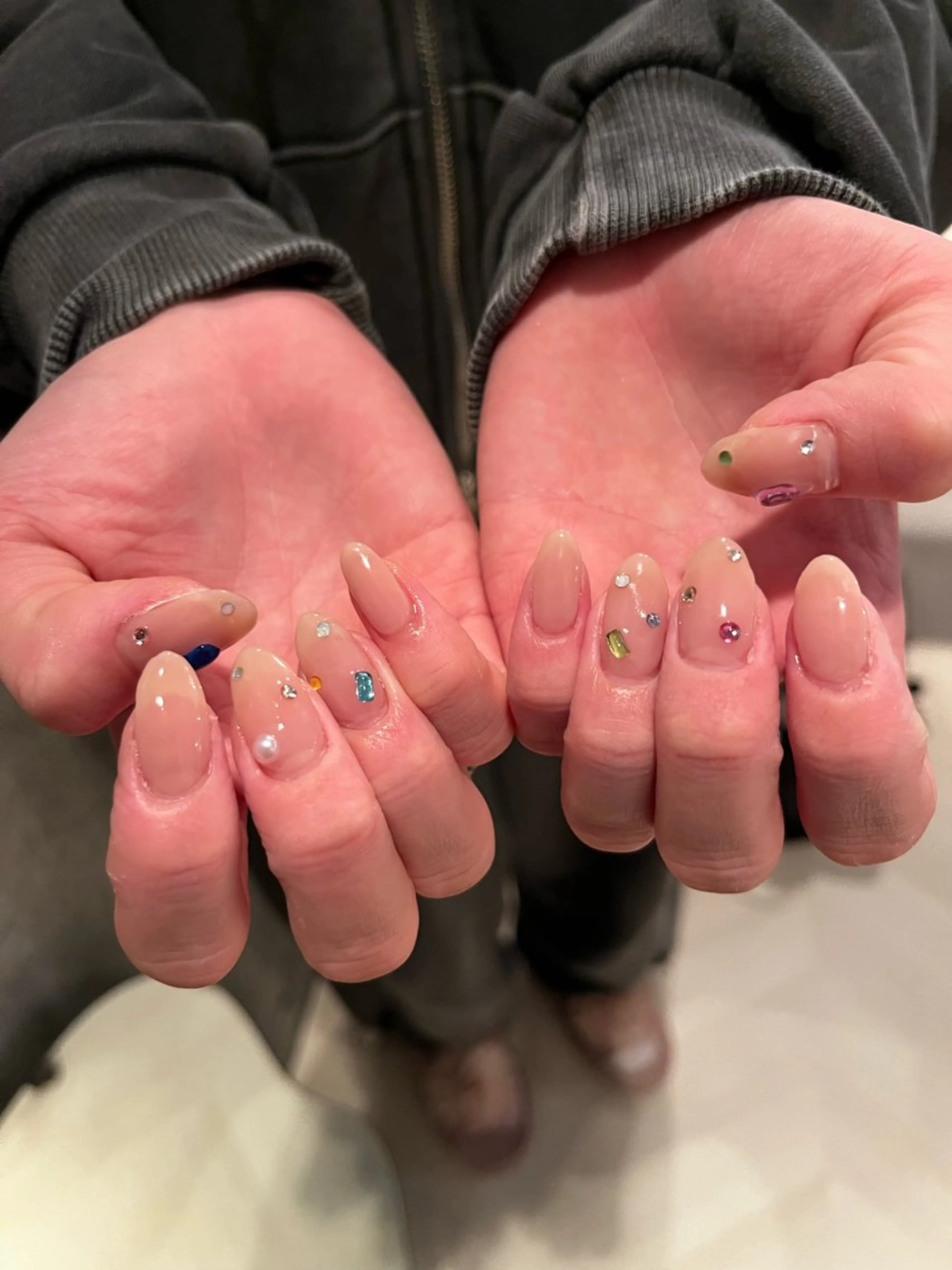 ネイル アートネイル キラキラネイル ハンドネイル DariL Ayaのネイルデザイン