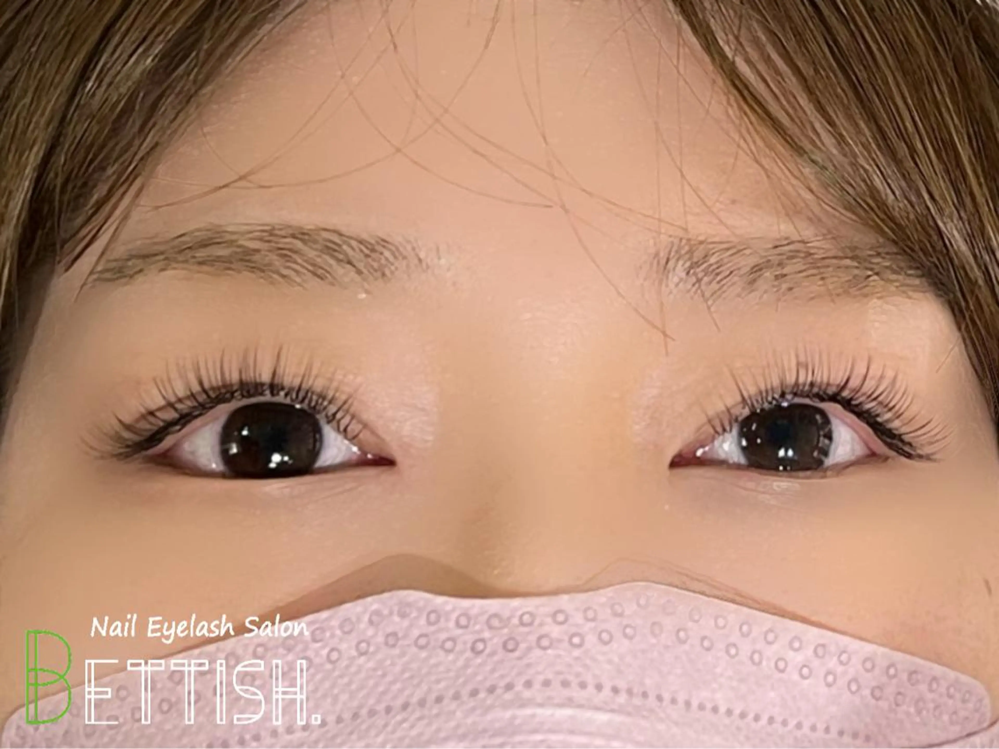 マツエク・マツパ フラットラッシュ マツエク BETTISH. MAIのマツエク・マツパデザイン