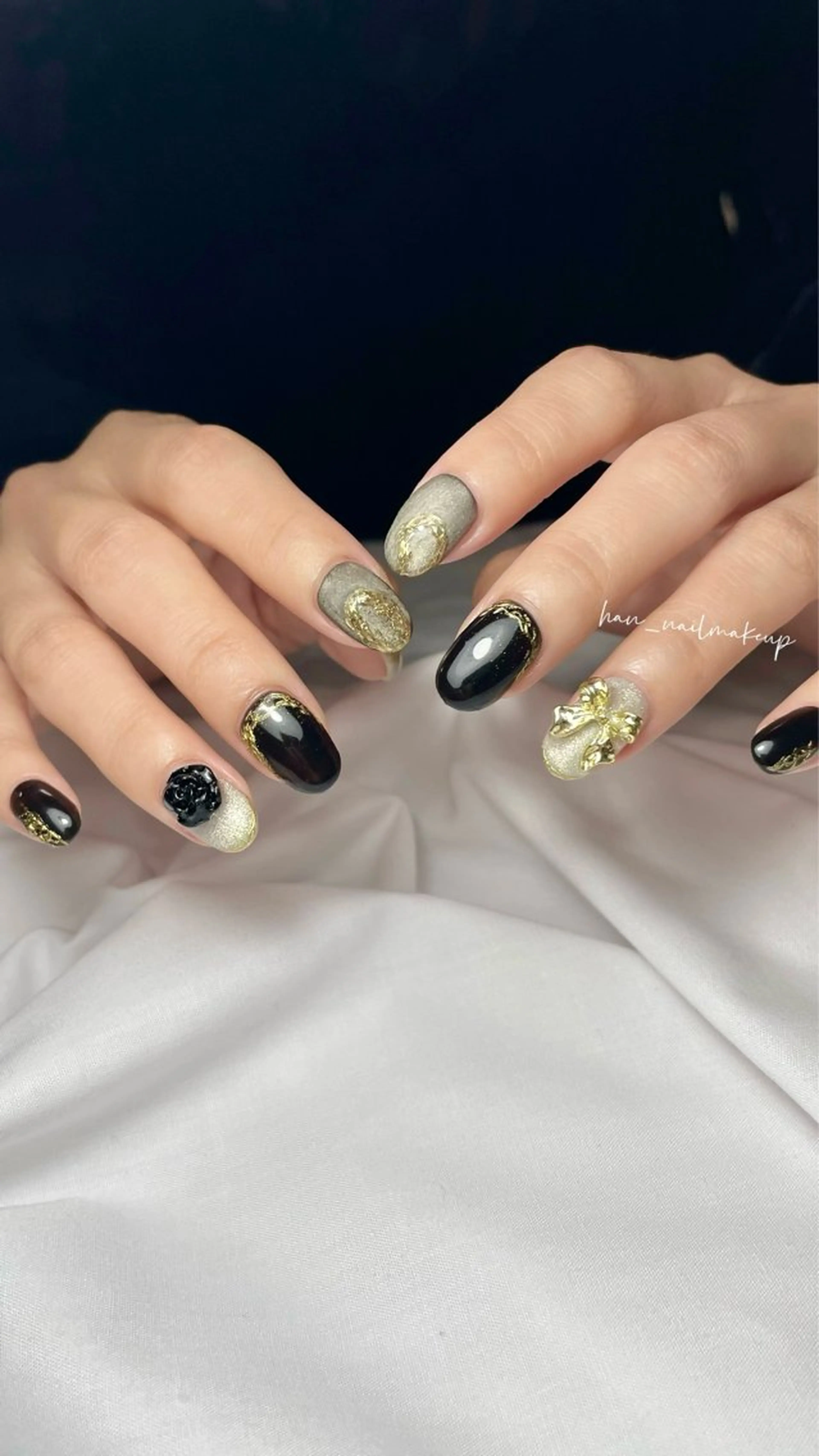 ネイル ゴージャス ハンドネイル Himari Nail Salonのネイルデザイン