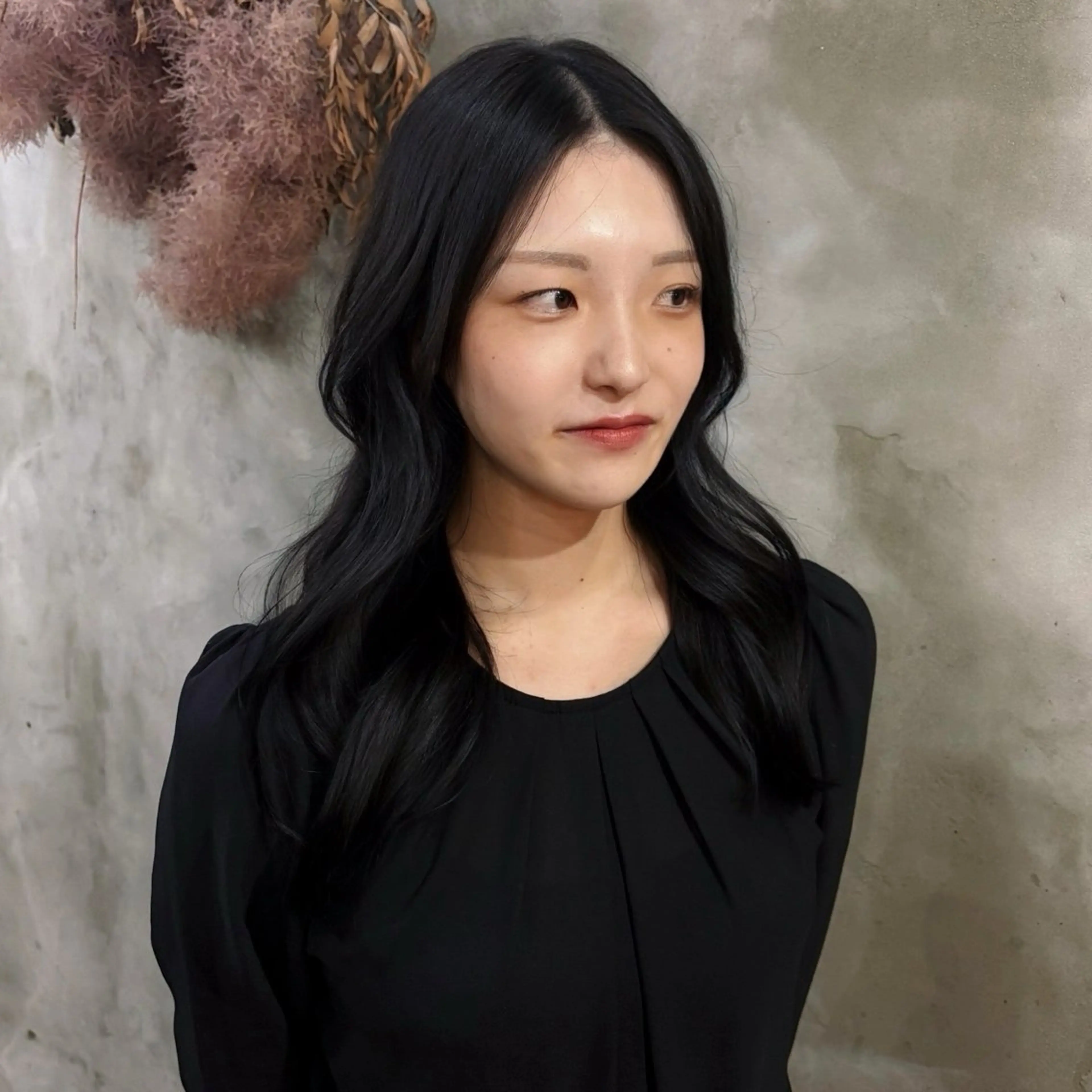 セミロング カラー トリートメント ヘアカラー Hina🧵/恵比寿 中目黒/透明感カラーのヘアスタイル