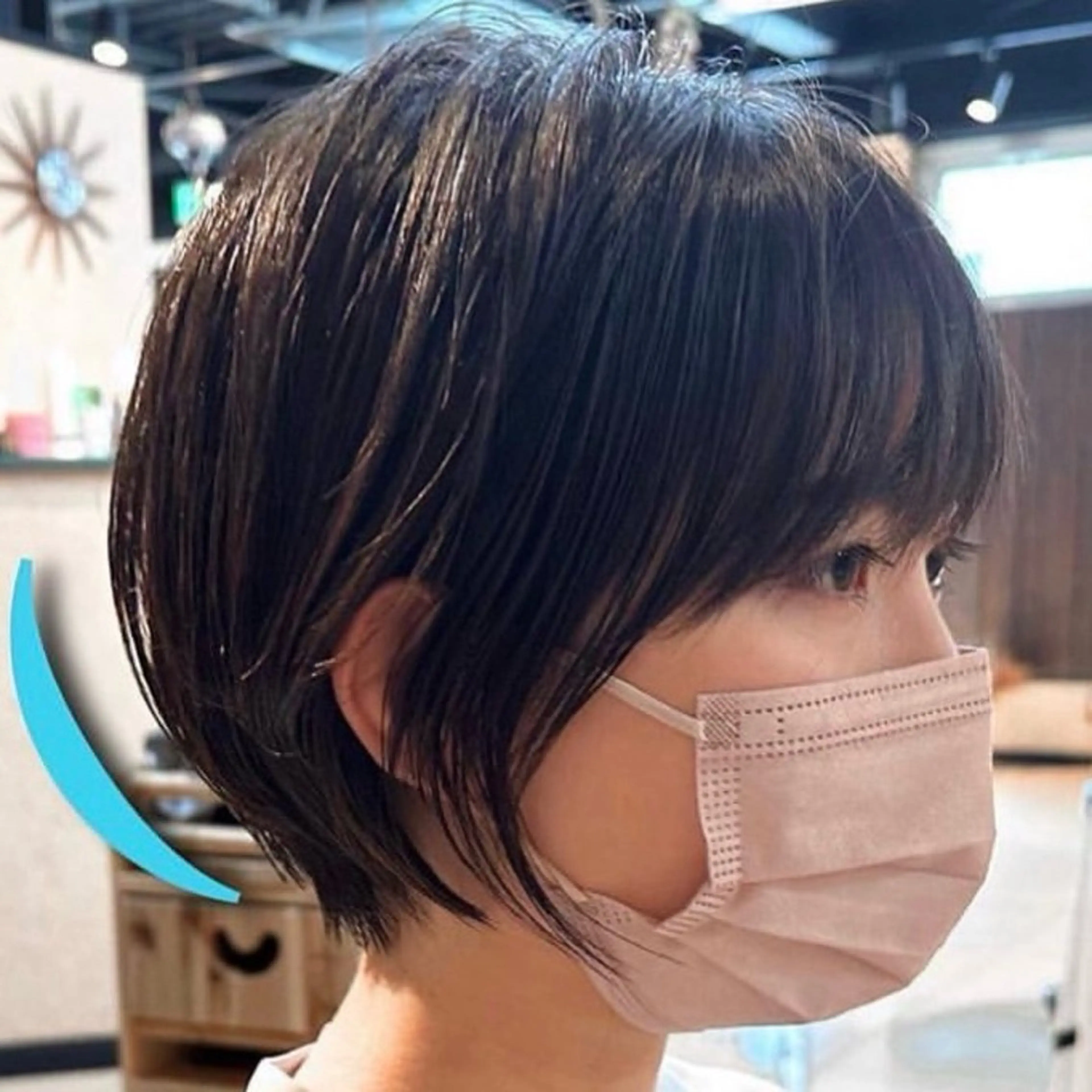 ショート ヘアアレンジ 似合わせカット ショートヘア fifth 石川 凪のヘアスタイル