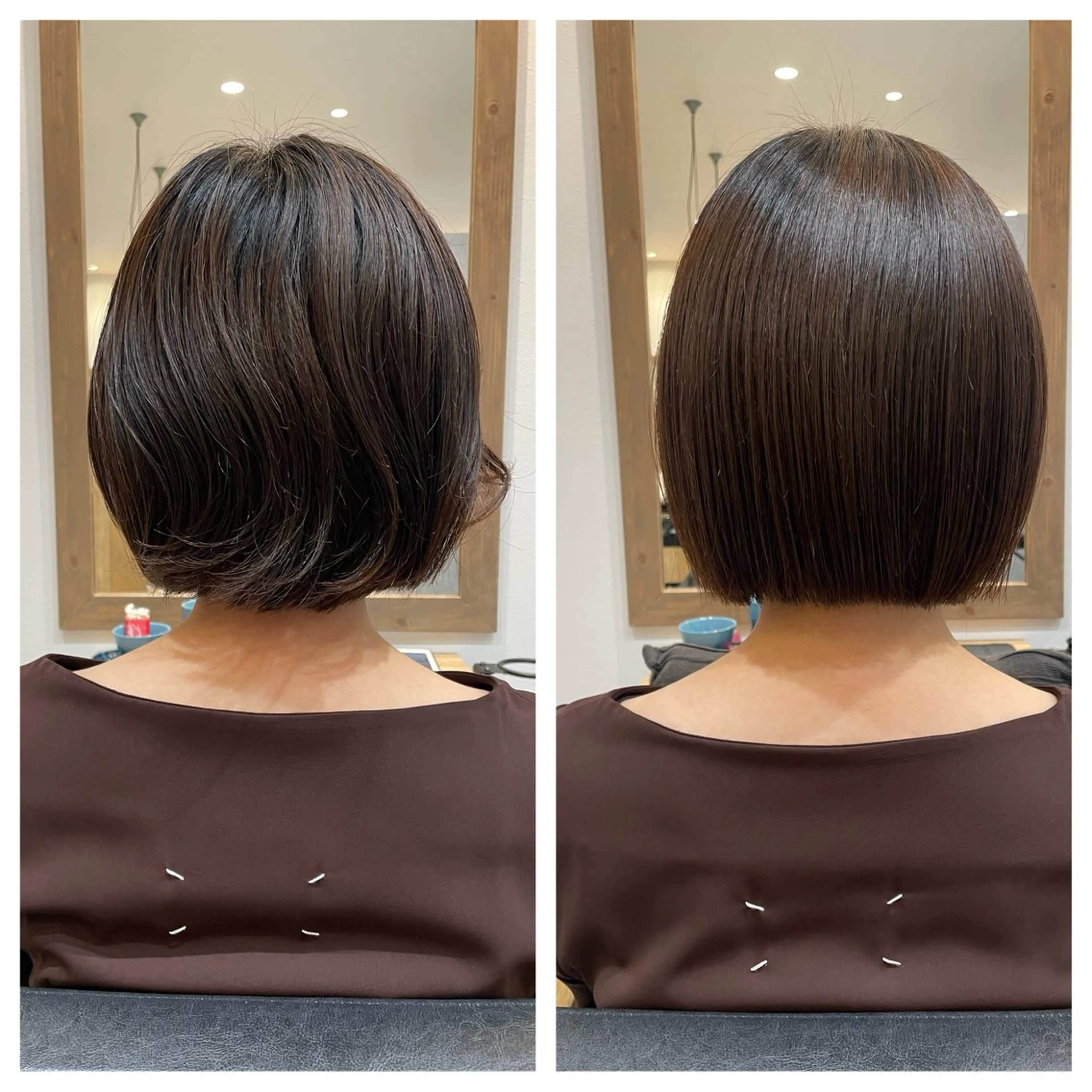 【2.3回目来店限定】似合わせカット＋最上級髪質改善GLOSSストレートの写真