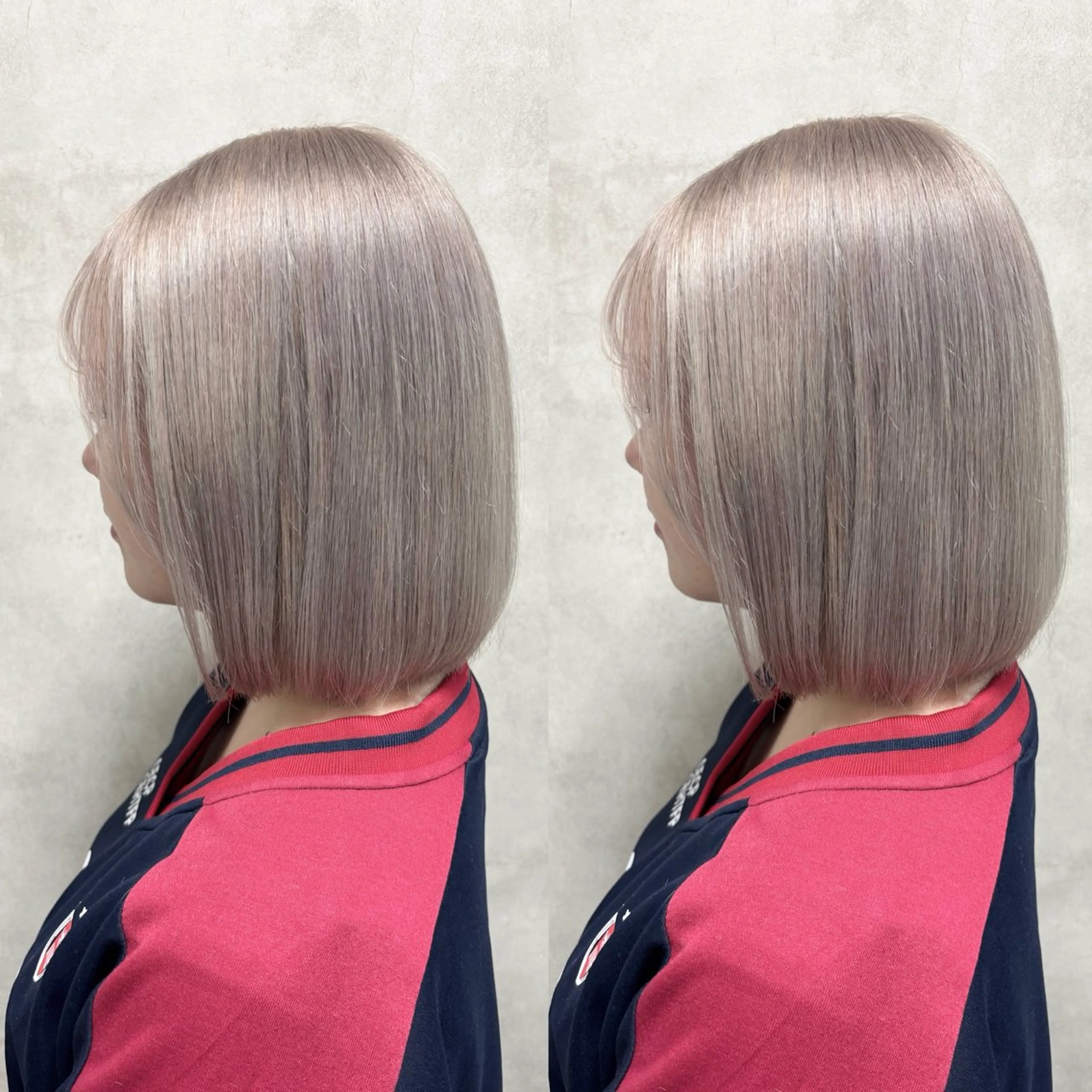 ショート カラー カット ヘアカラー Rin♡ピンク🎀 透明感カラー🪽‪のヘアスタイル