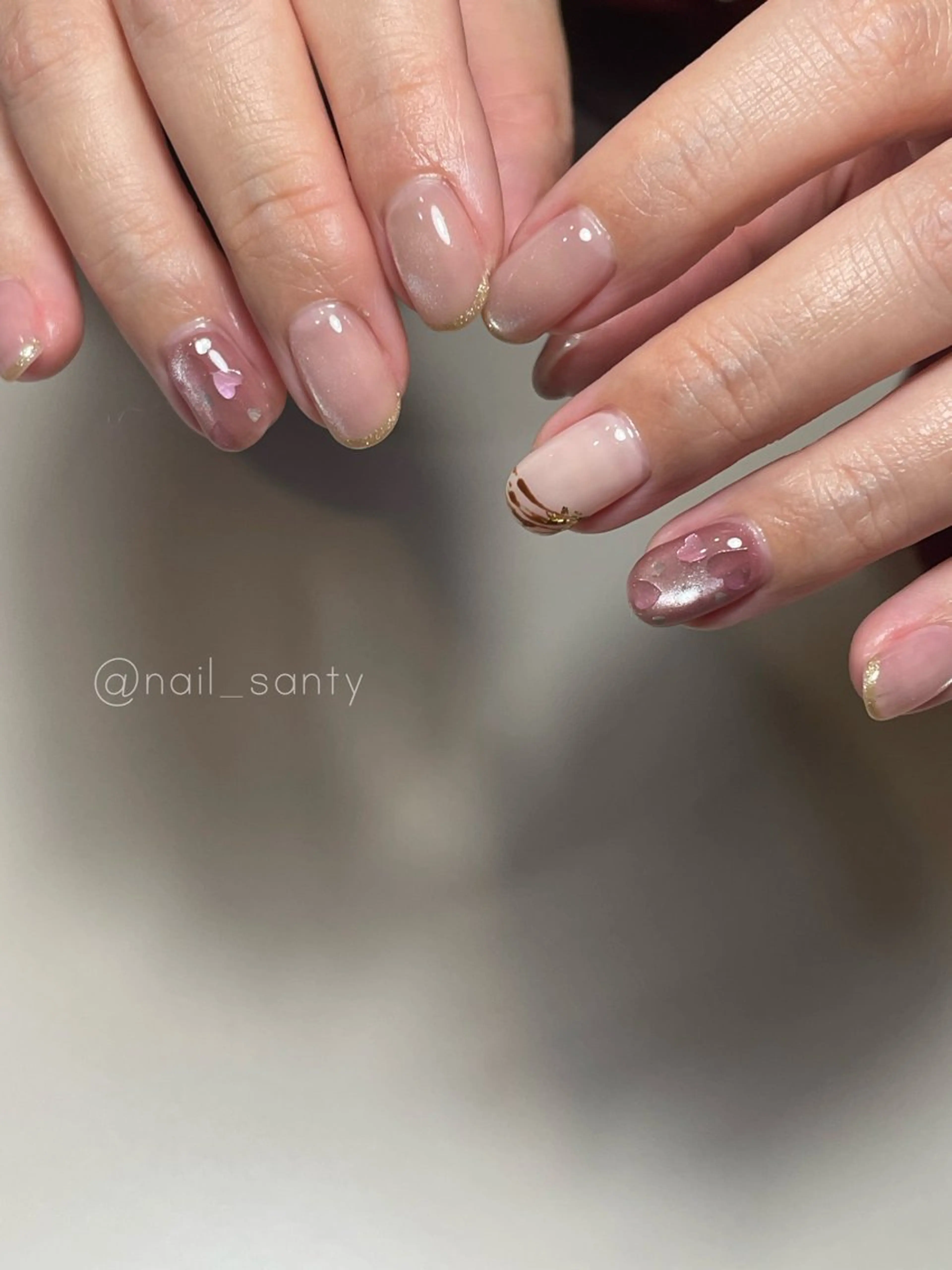 ネイル ハンドネイル Nailsalon Santy.のネイルデザイン
