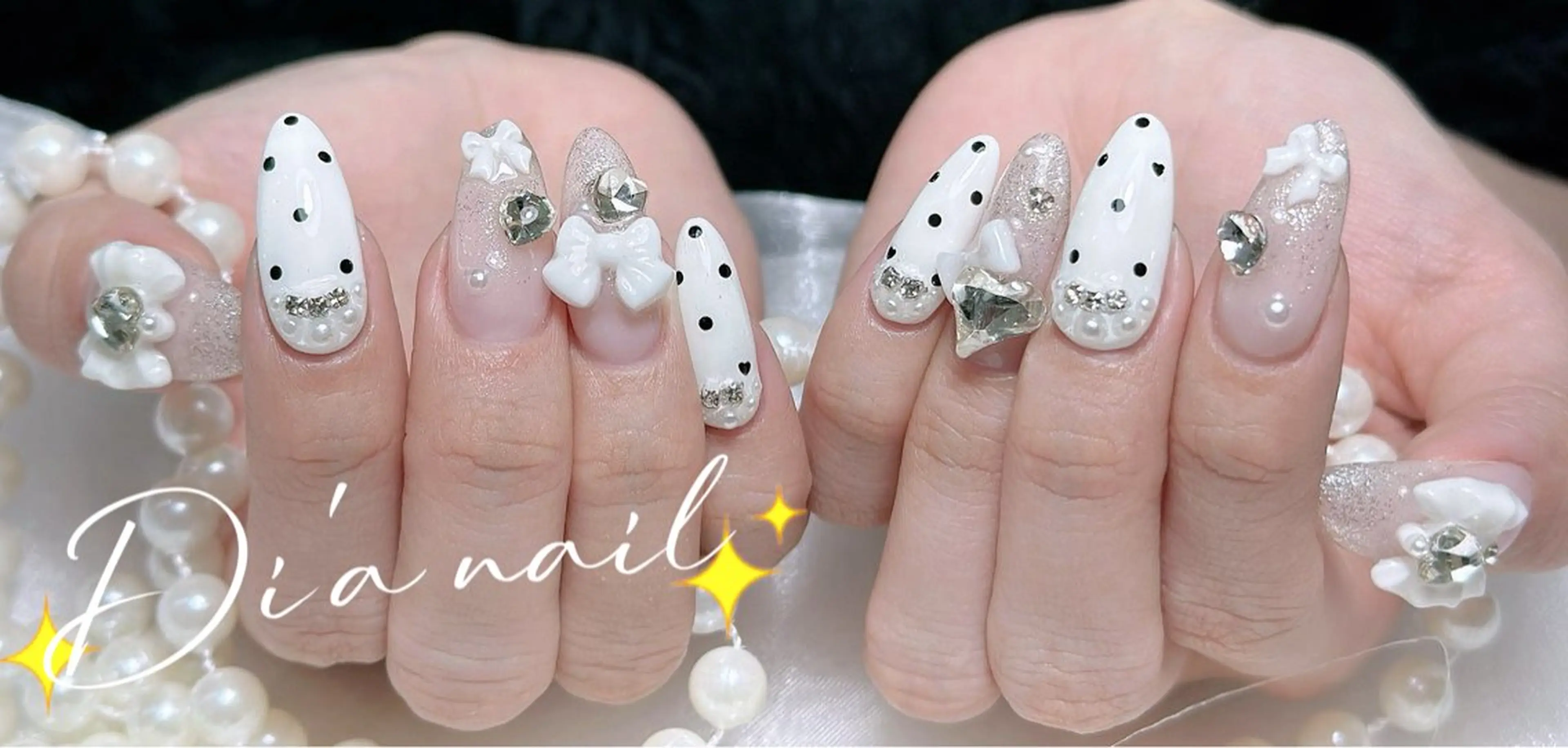 ネイル チークネイル ジェルネイル グラデーション マグネットネイル ニュアンスネイル Di'a nail ネイルサロンのネイルデザイン
