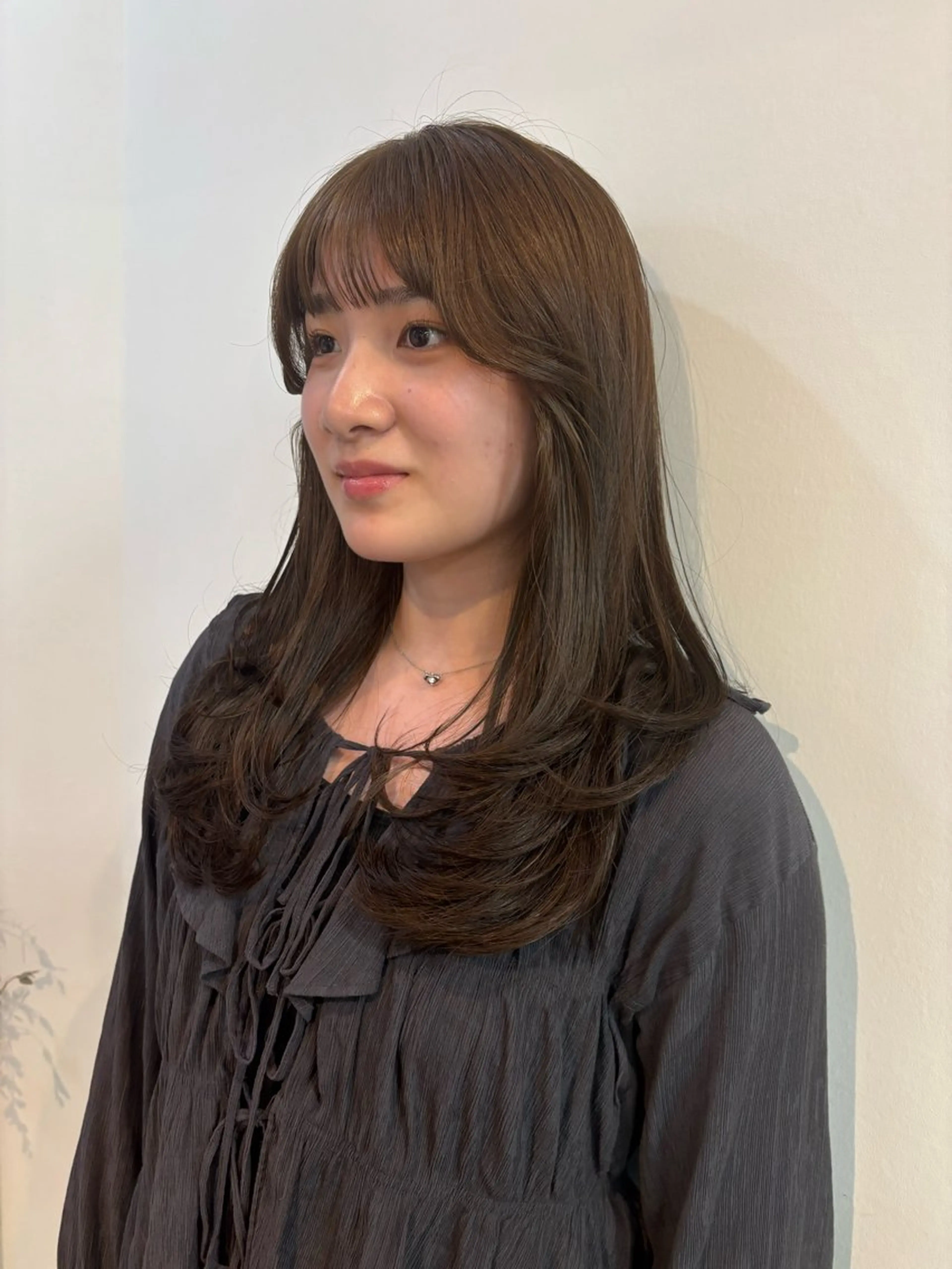 カラー 透明感カラー🫧 高田李胡のヘアスタイル