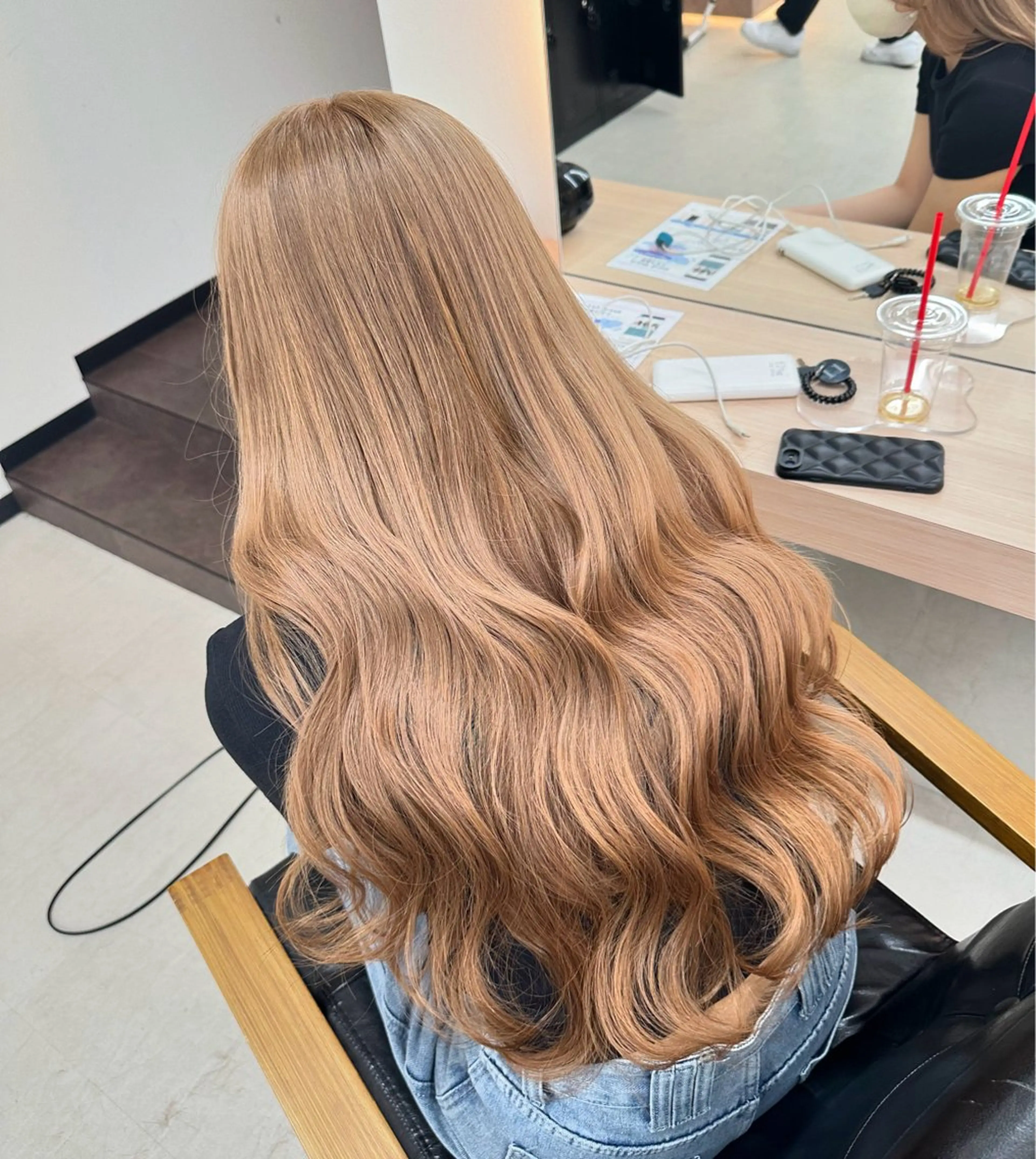 ロング カラー カット ヘアカラー トリートメント 𝐑𝐲𝐮𝐤𝐢 【店長】ALEAPのヘアスタイル