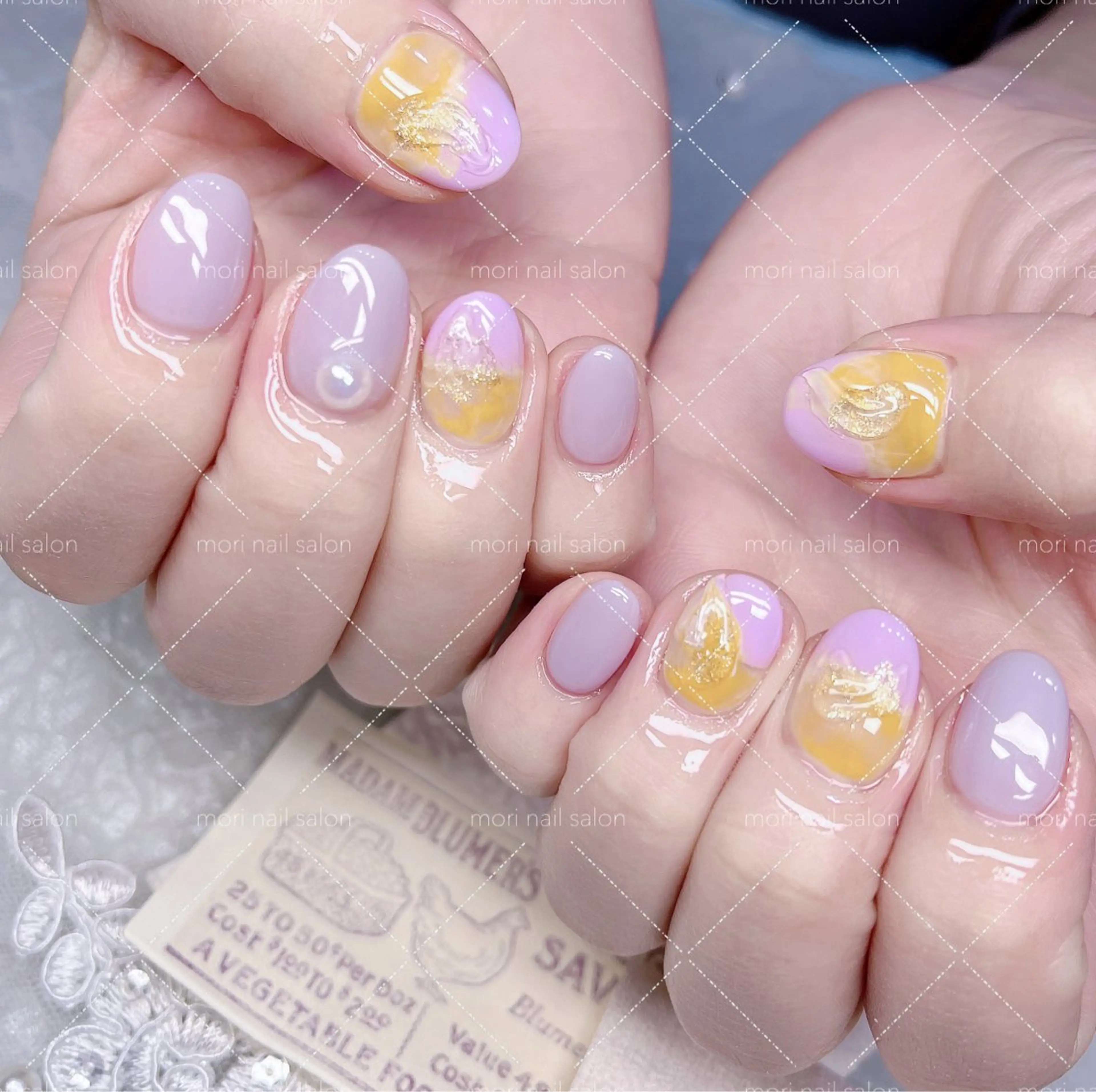 ネイル 森 ネイルサロンのネイルデザイン