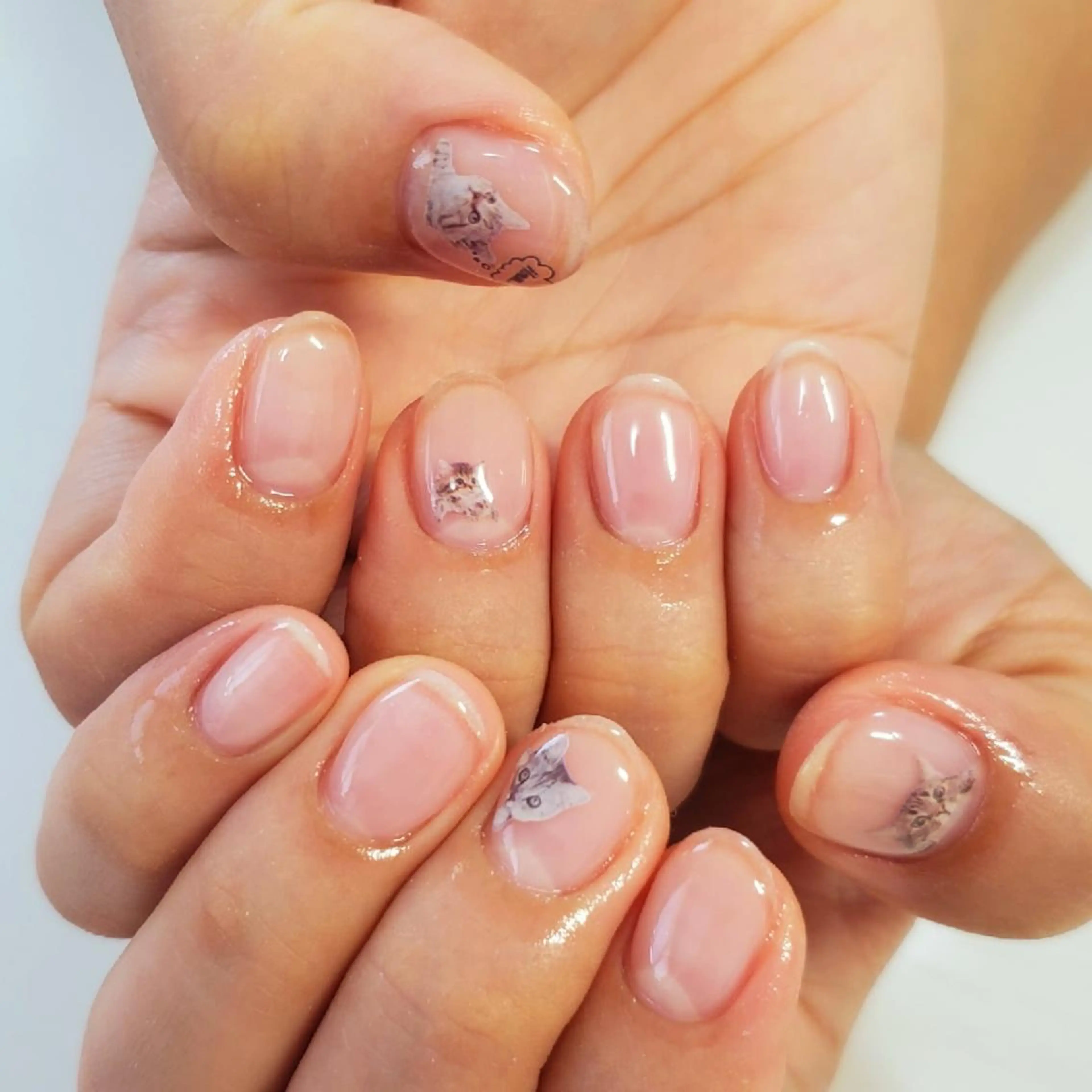 クリアジェルのみ💕【1ヶ月以内ご来店で当店オフ代無料】の写真