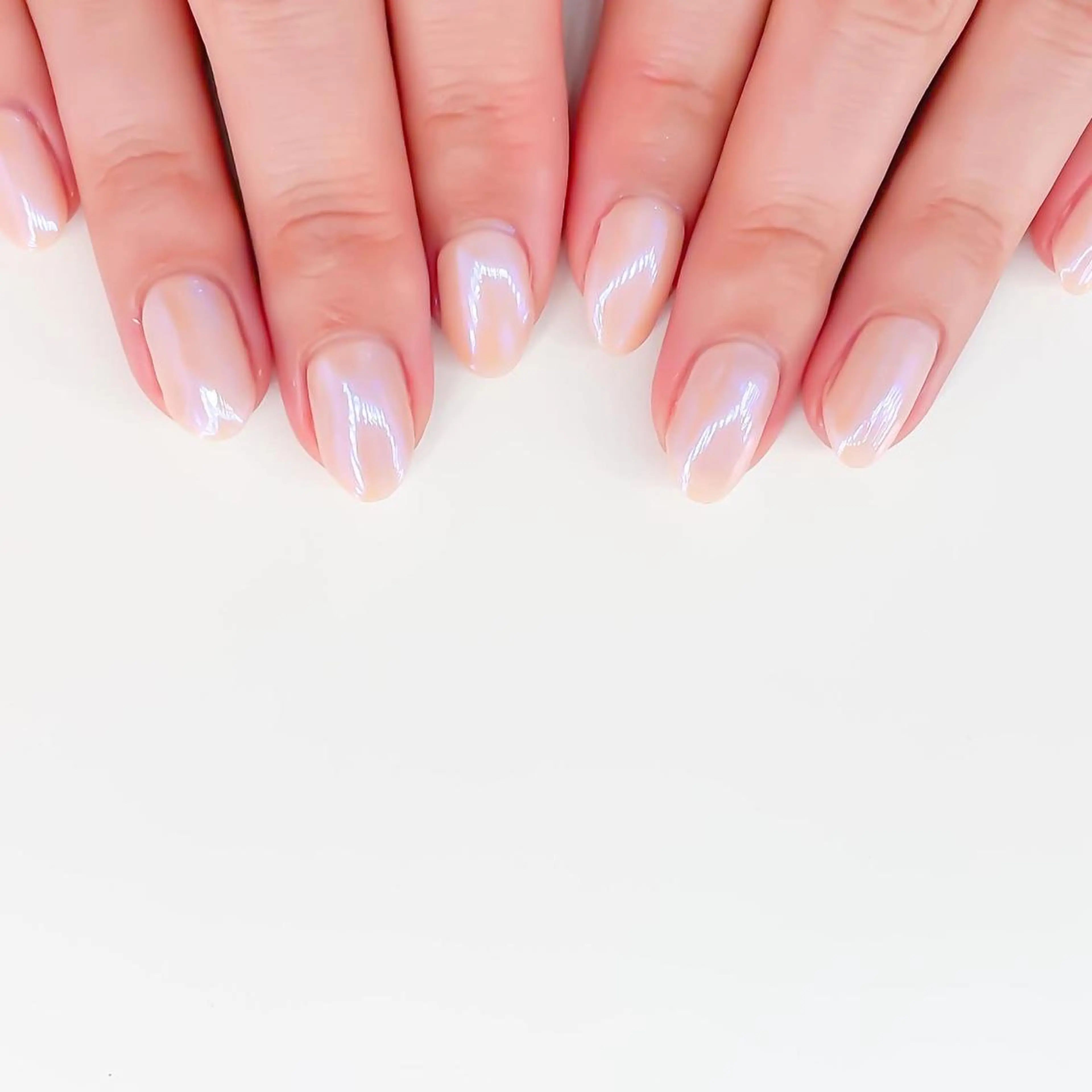 ネイル ミラーネイル パープル ハンドネイル mew mew kotomiのネイルデザイン