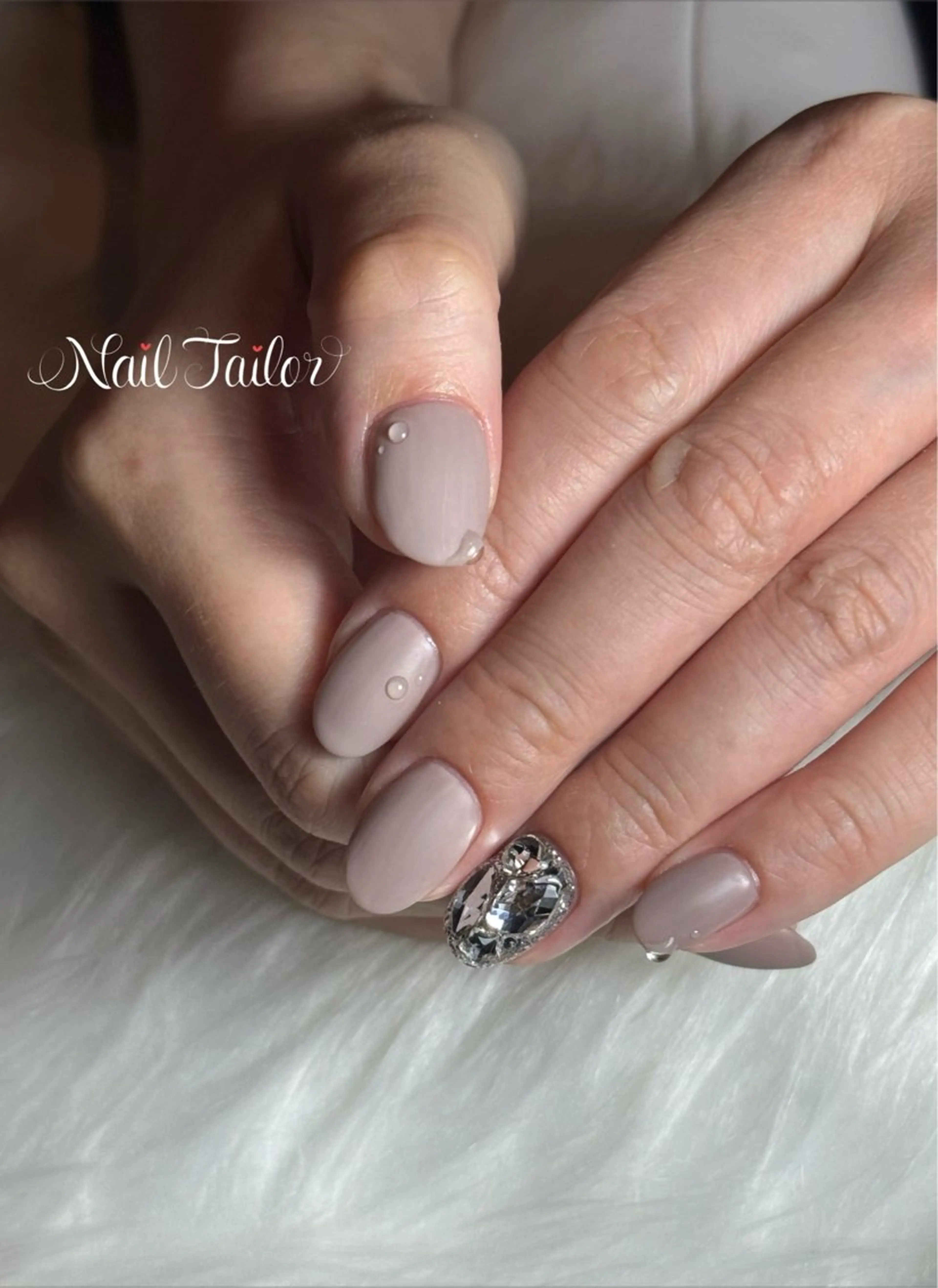 ネイル オフィスネイル ワンカラーネイル ハンドネイル NailTailor ネイルテイラーのネイルデザイン