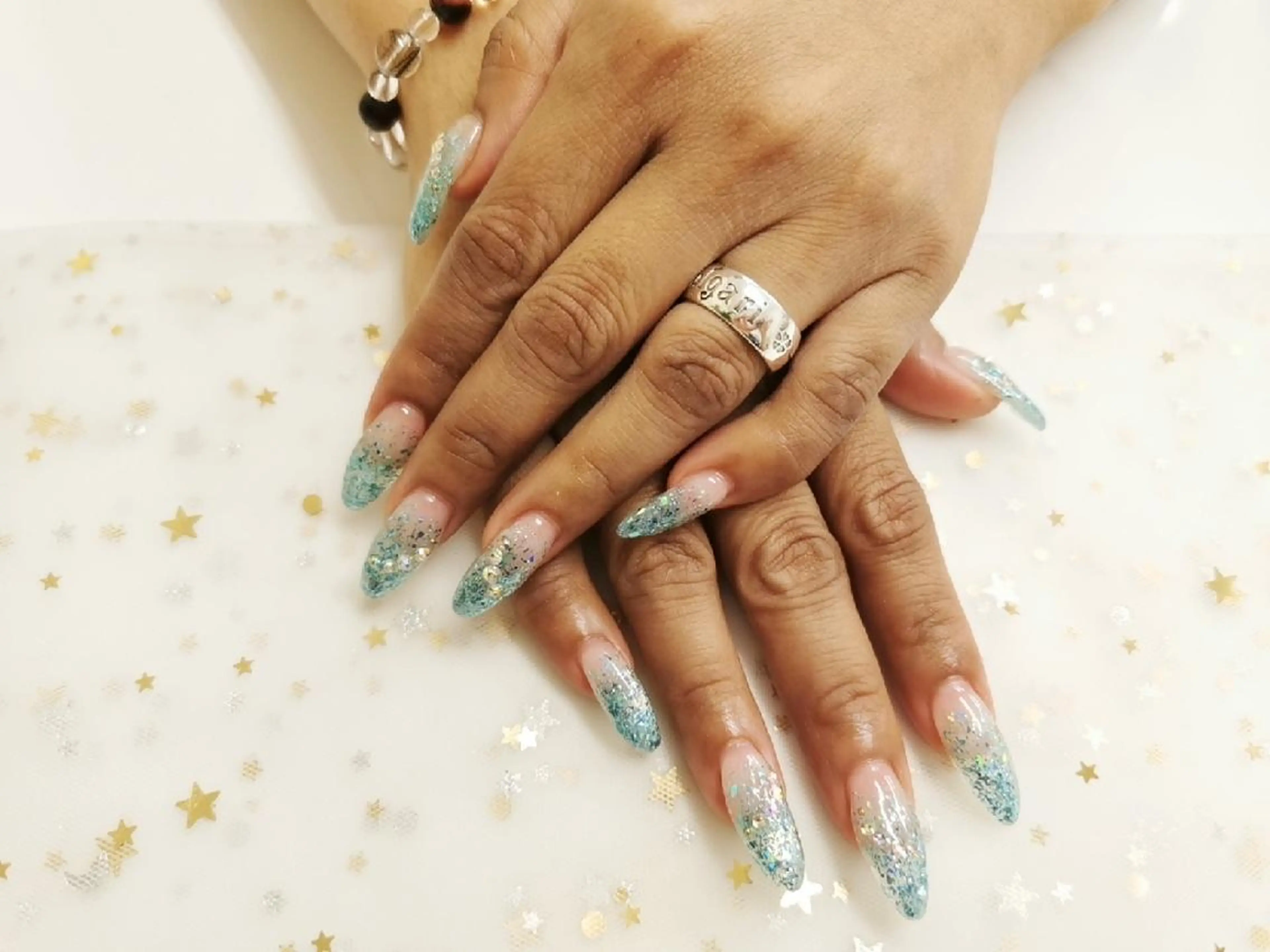 ネイル スカルプネイル ハンドネイル 上福岡 らんらんのネイルデザイン