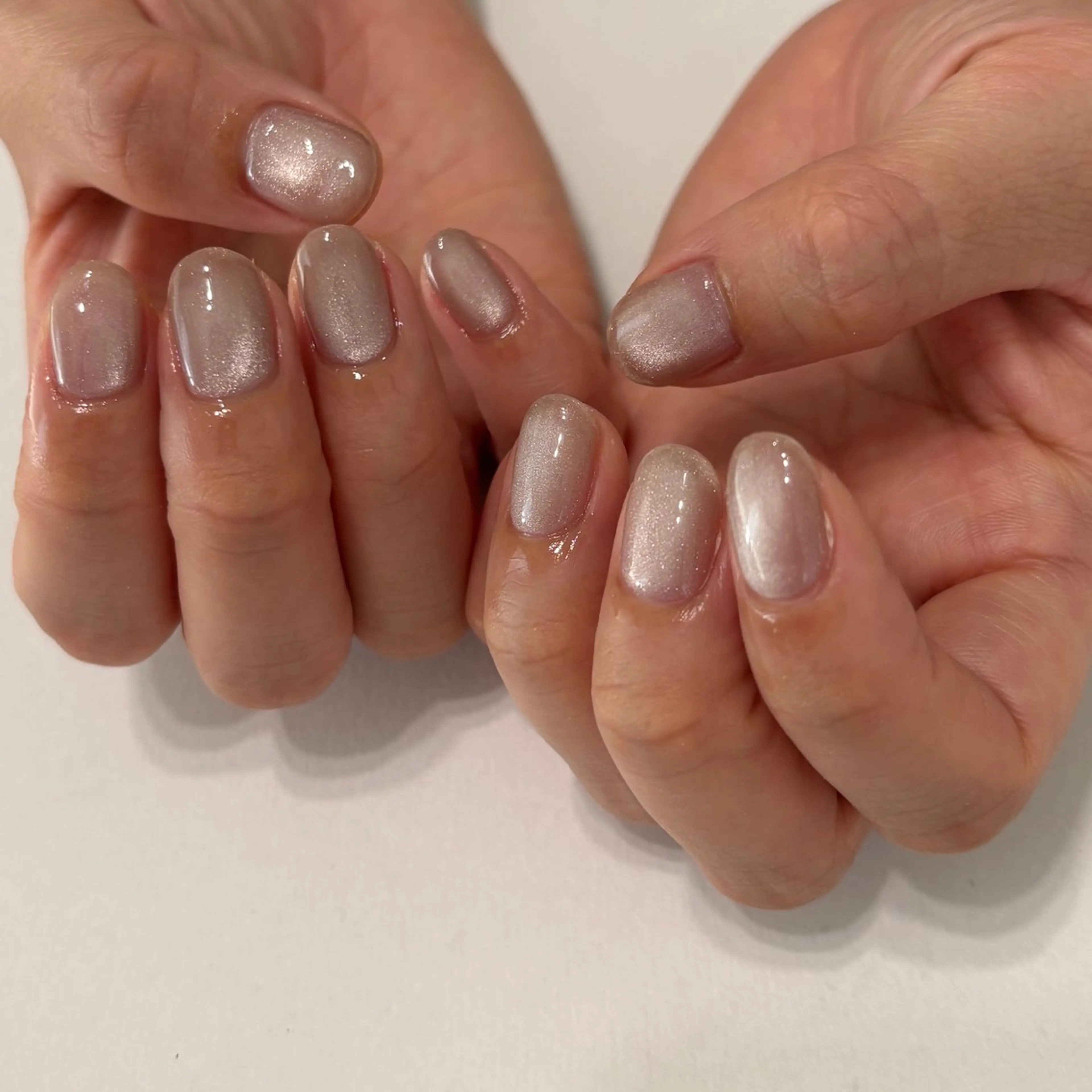 ネイル マグネットネイル ハンドネイル nail salon Cyaanのネイルデザイン