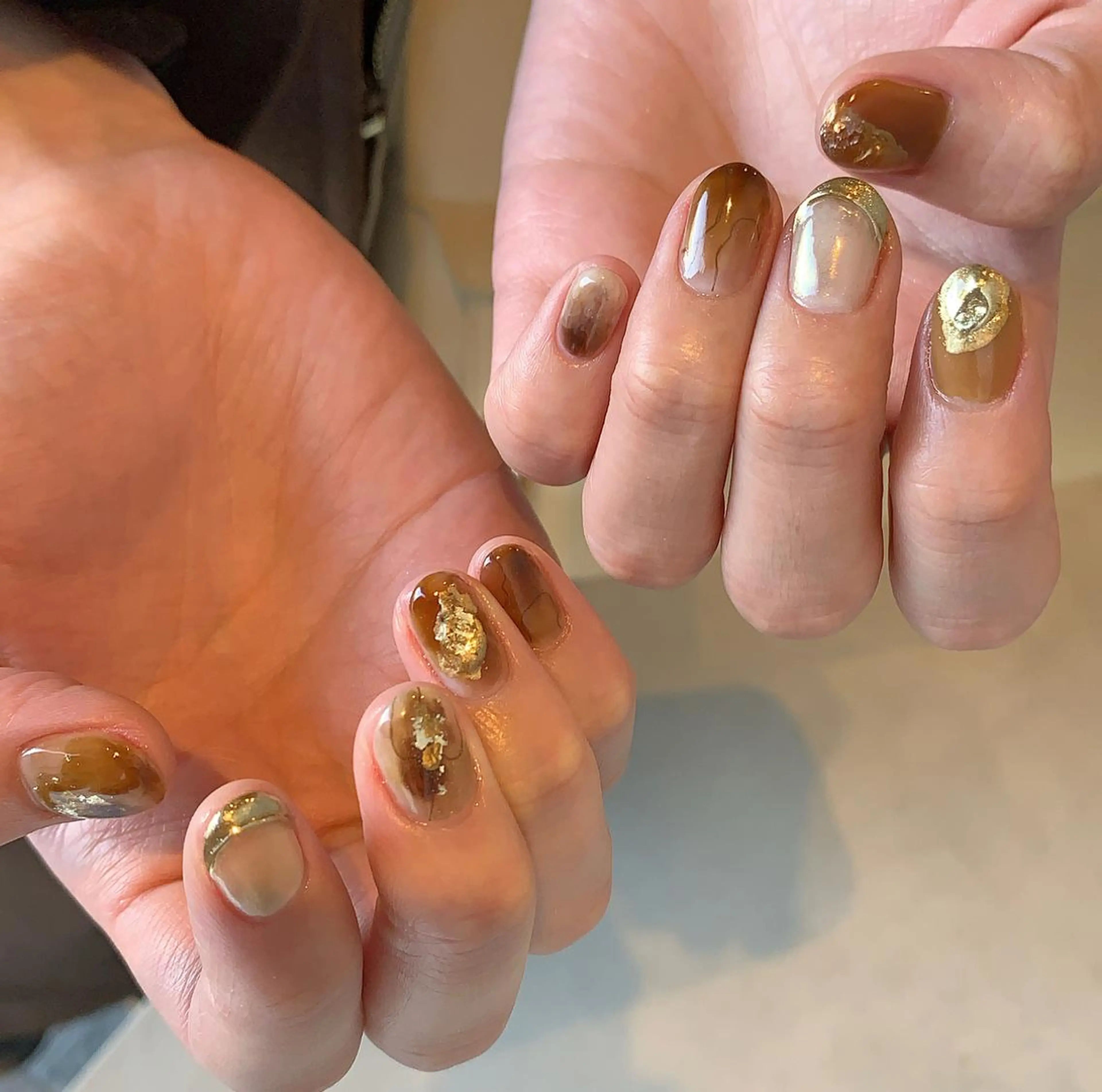 ネイル ハンドネイル にしぐち はるかのネイルデザイン