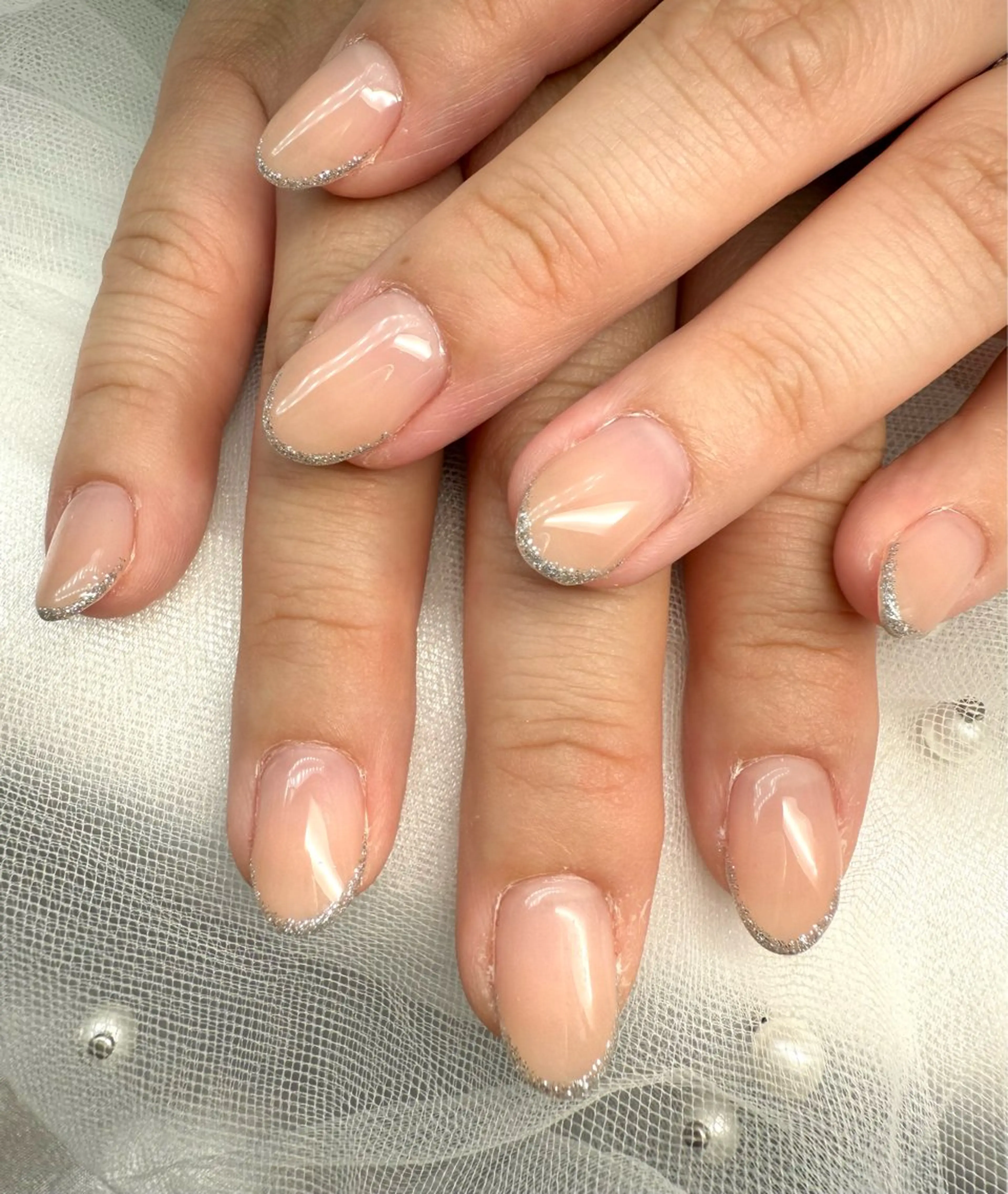 ネイル ラメ(グリッター) Lino ﾟのネイルデザイン