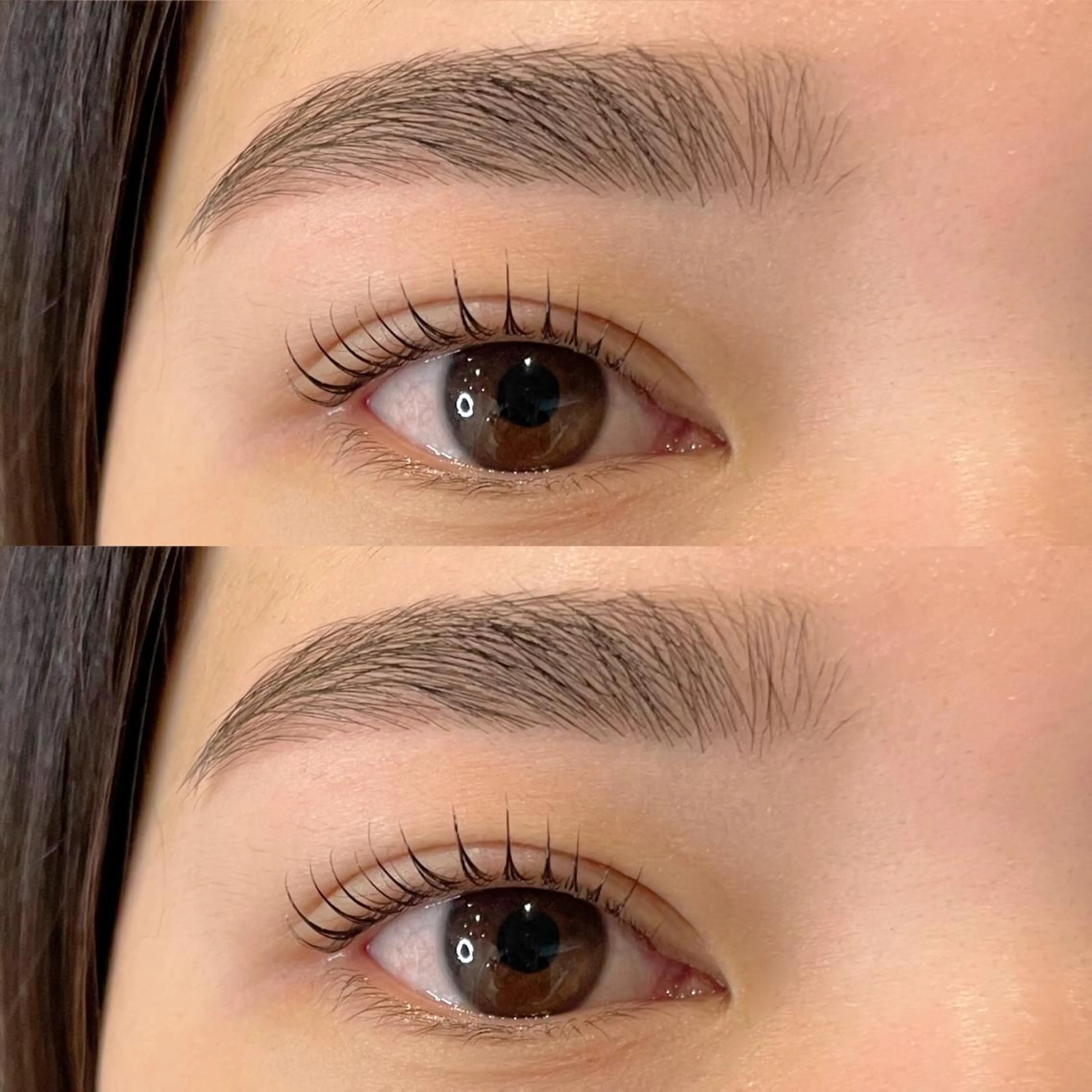 マツエク・マツパ アイブロウ まつげパーマ マツパ ホワイトアイ HIKARUの眉毛・アイブロウイメージ