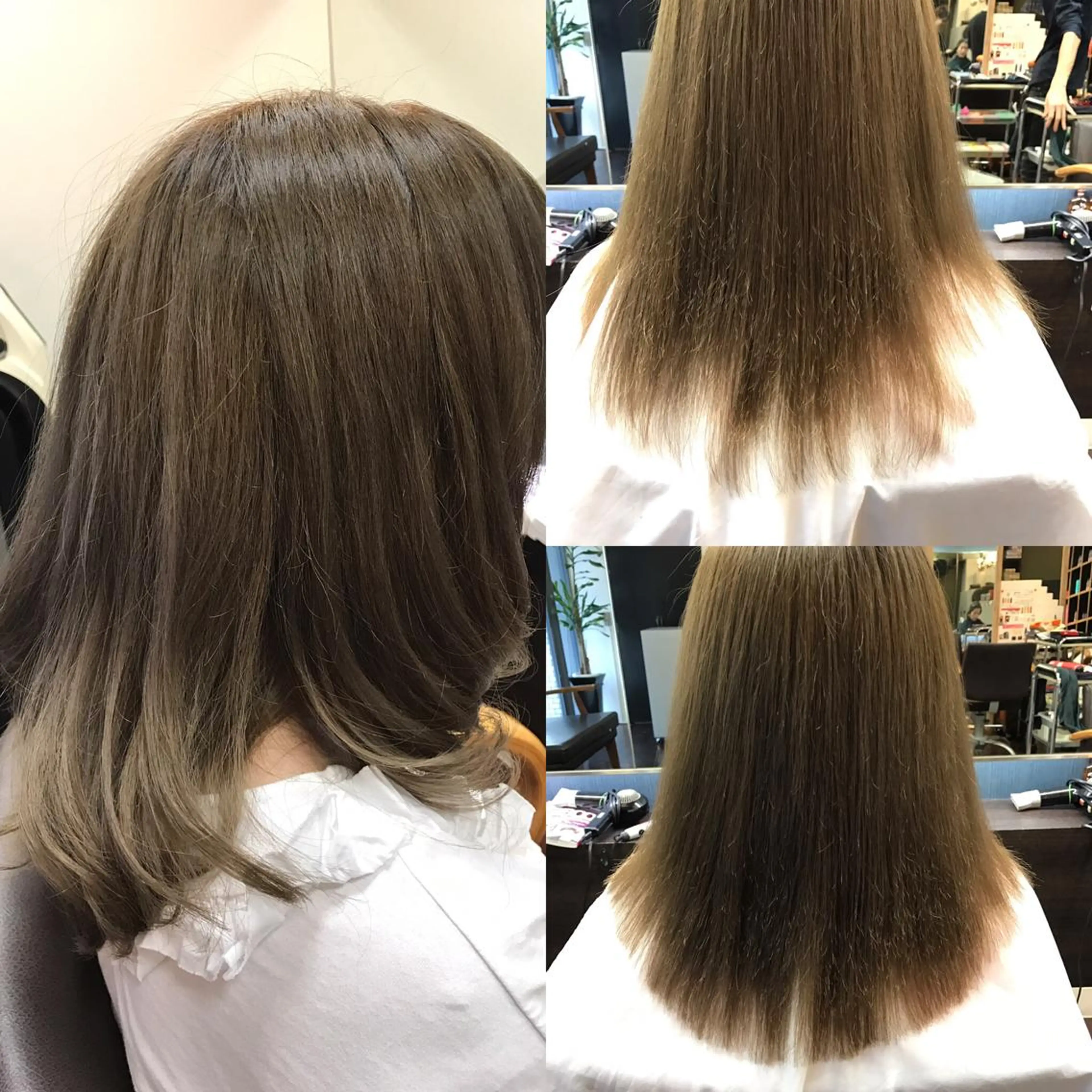 セミロング ロング 前之園 ひかるのヘアスタイル