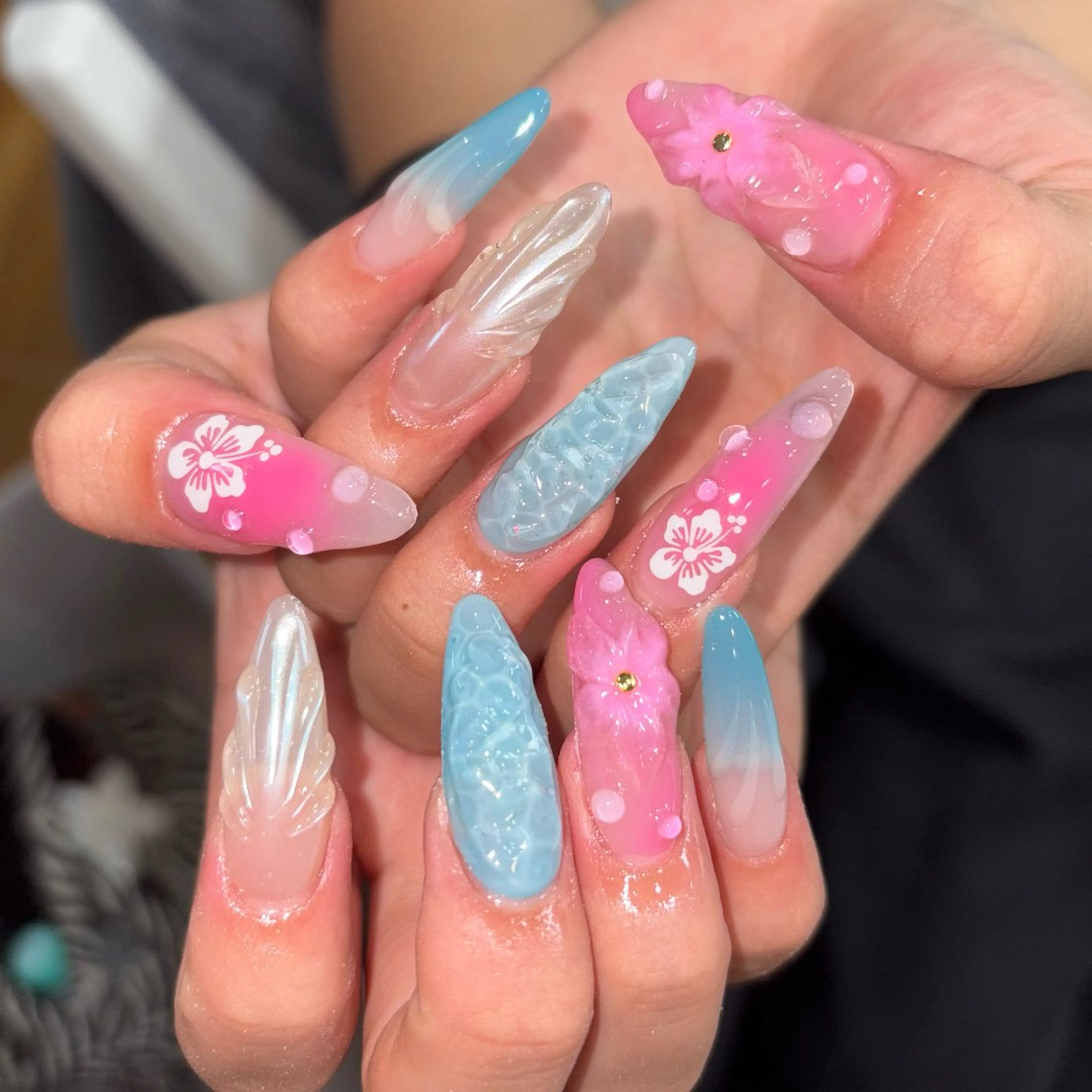 ネイル ハンドネイル ⟡.·coco⟡.· 5月予約受付中のネイルデザイン