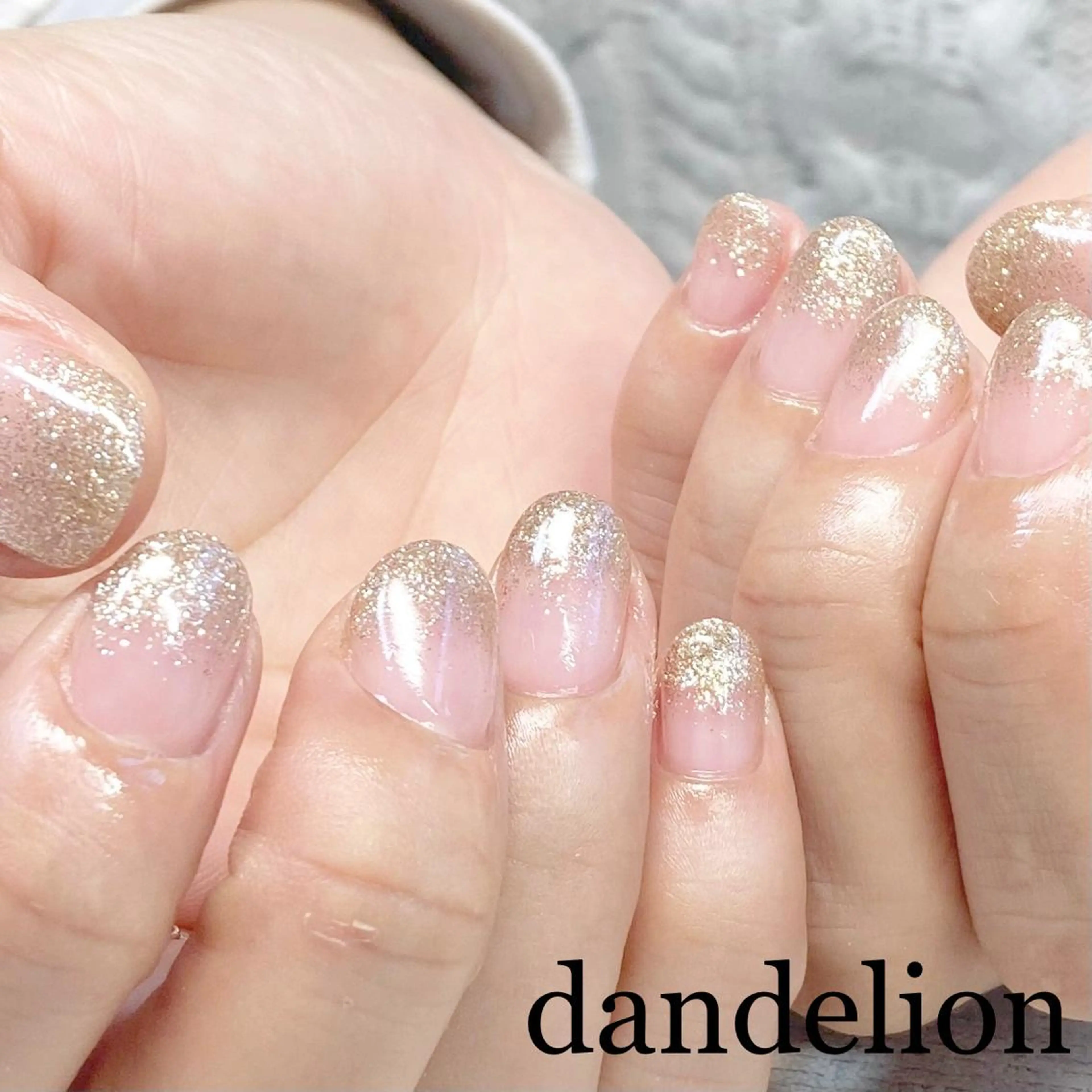 ネイル ハンドネイル ハンドケア dandelion ダンデライオンのネイルデザイン