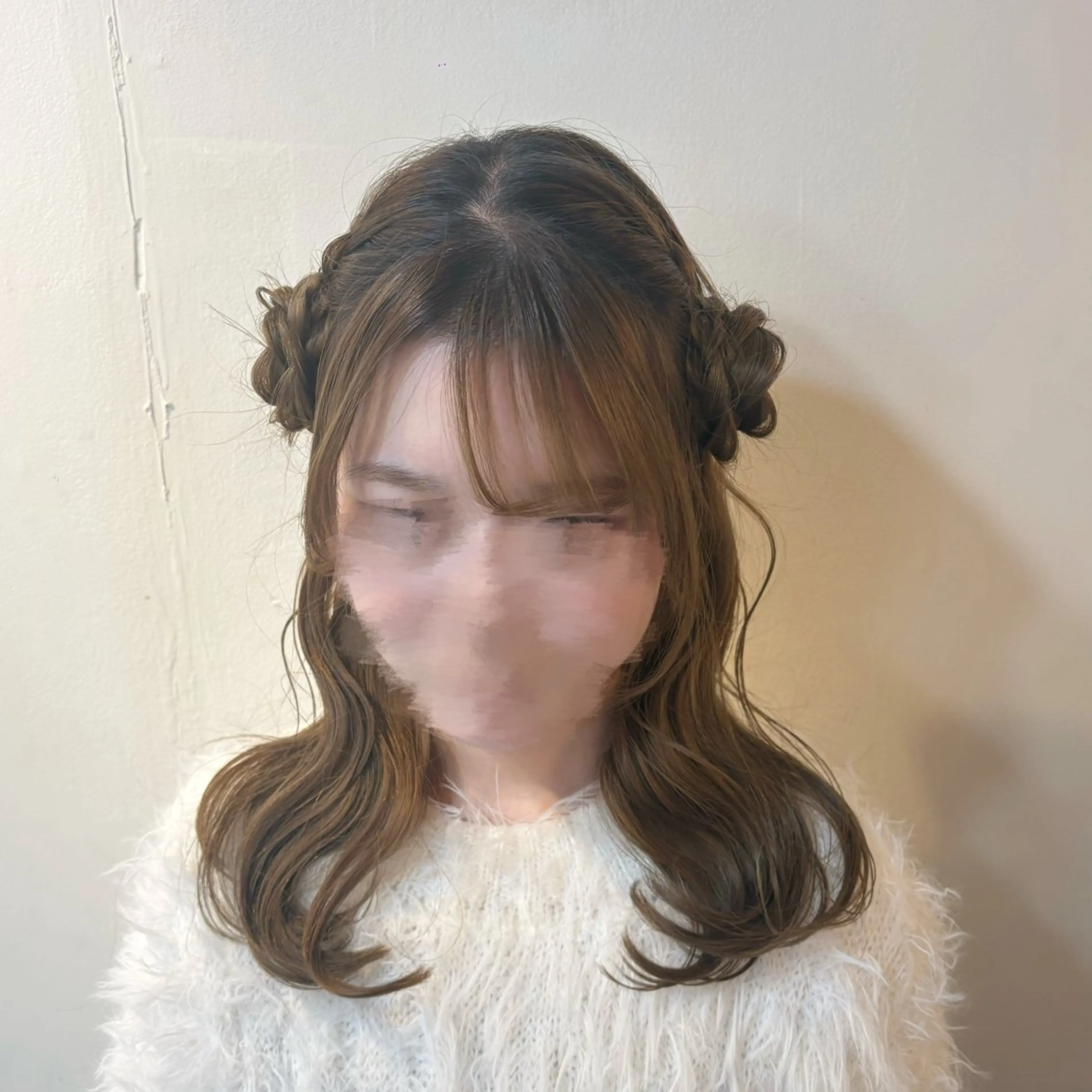 ヘアアレンジ ヘアセット ゆ ののヘアスタイル