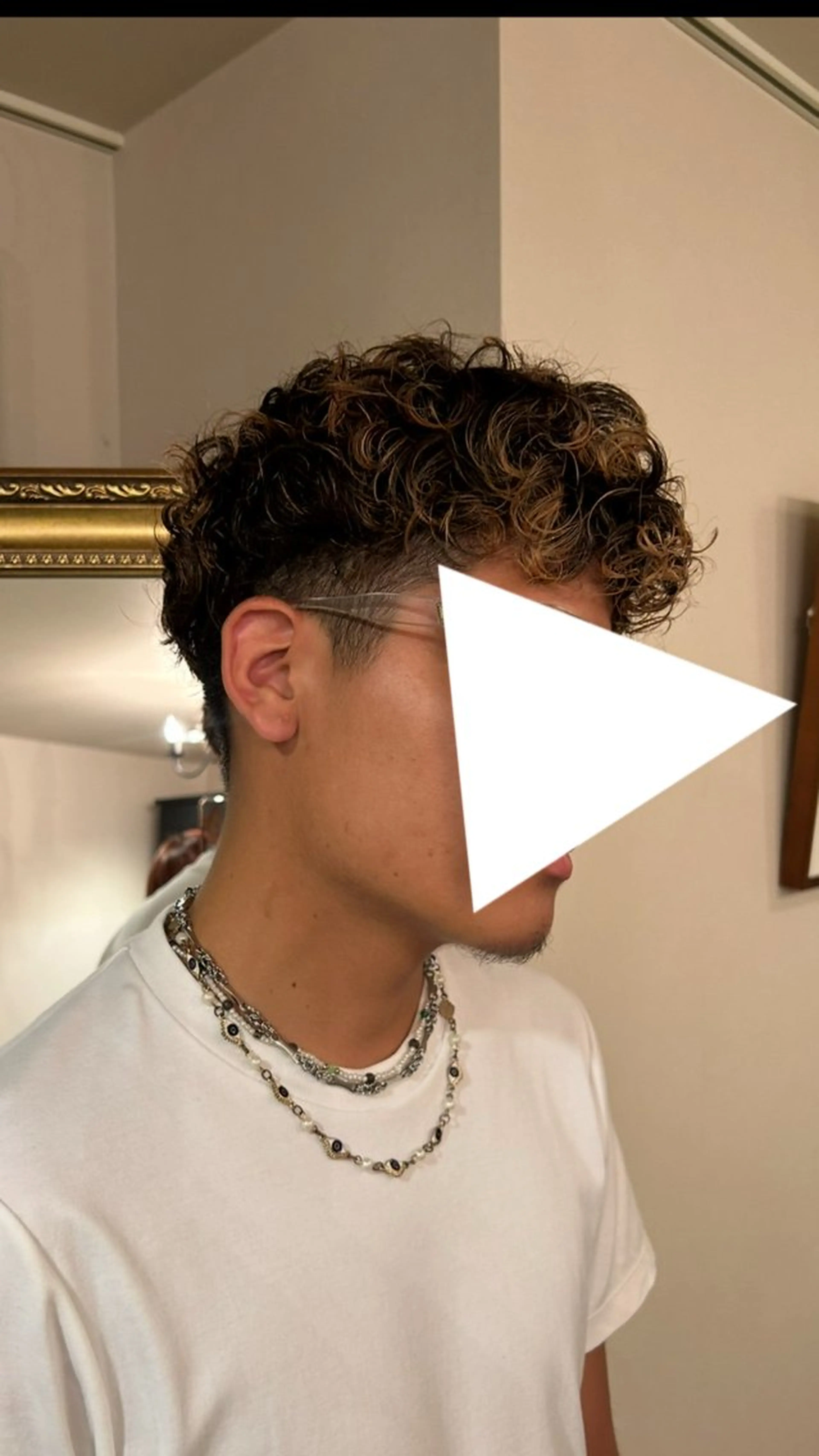 パーマ メンズ ✂︎✂︎MOMO池袋 EMANON③🩵のヘアスタイル