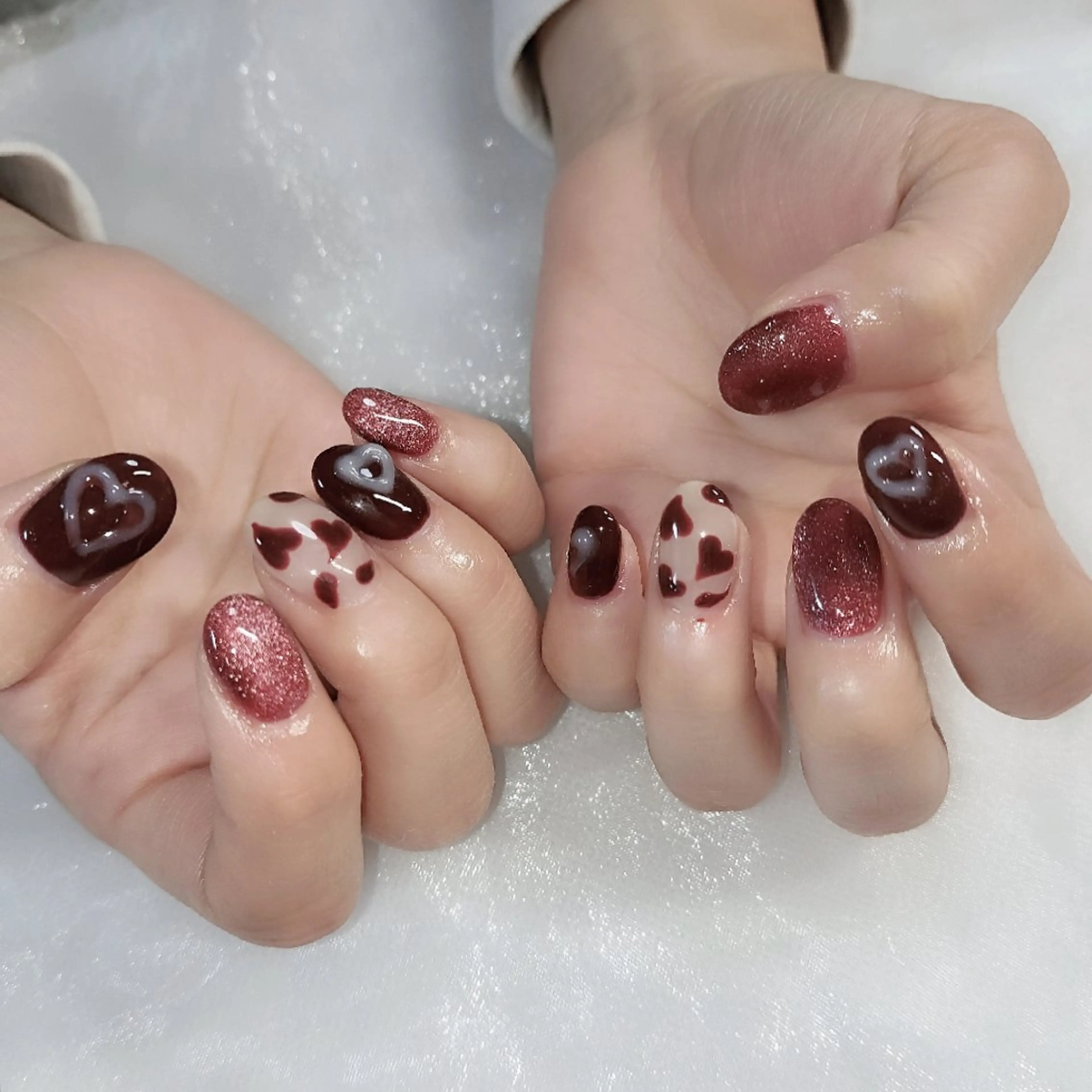ネイル ハンドネイル フットネイル Nail leef《リーフ》所属・kahosan 𓆉のネイルデザイン