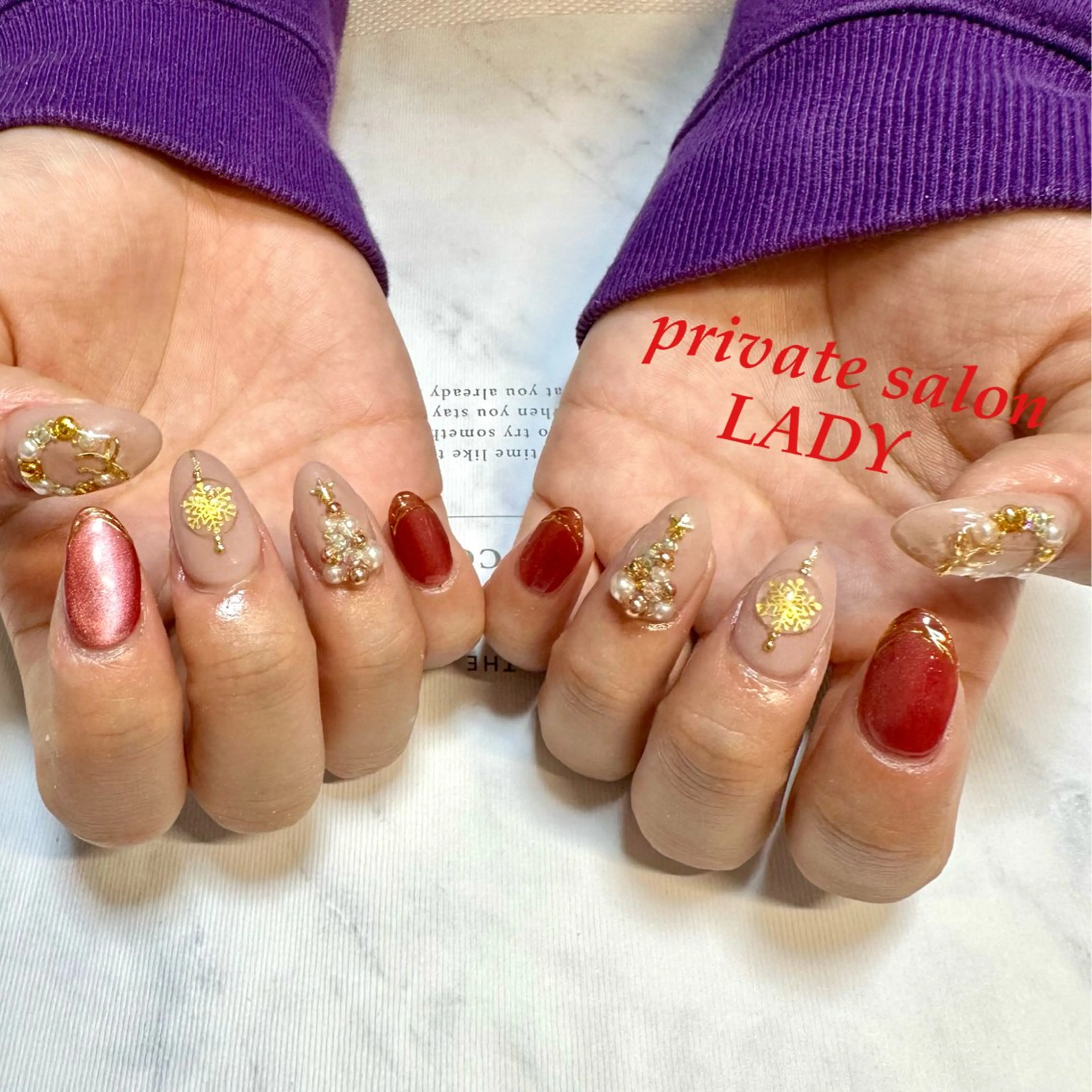 ネイル ハンドネイル 桜田 麻菜のネイルデザイン