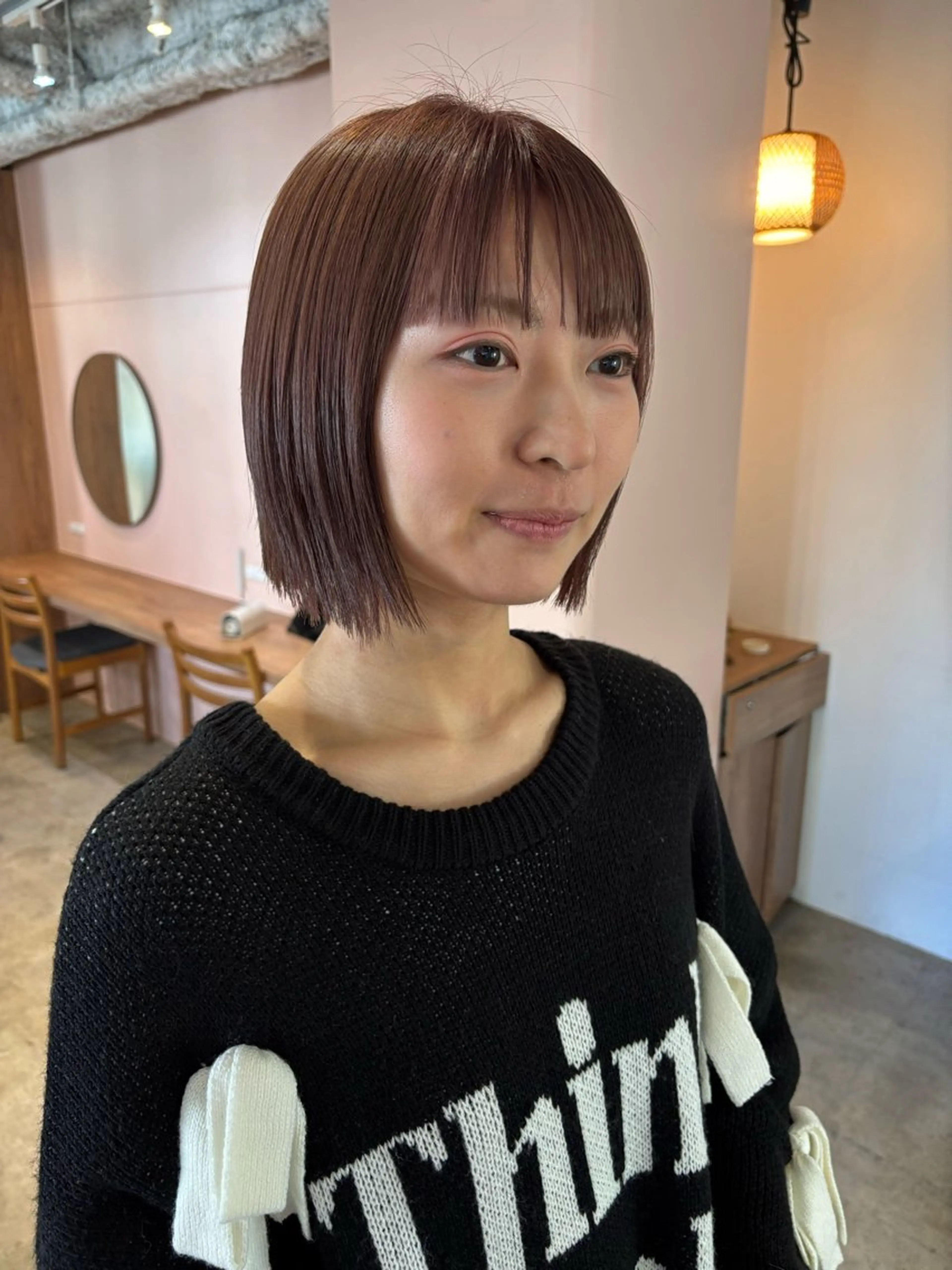 ショート カラー カット ヘアカラー トリートメント Hayashi Shioriのヘアスタイル