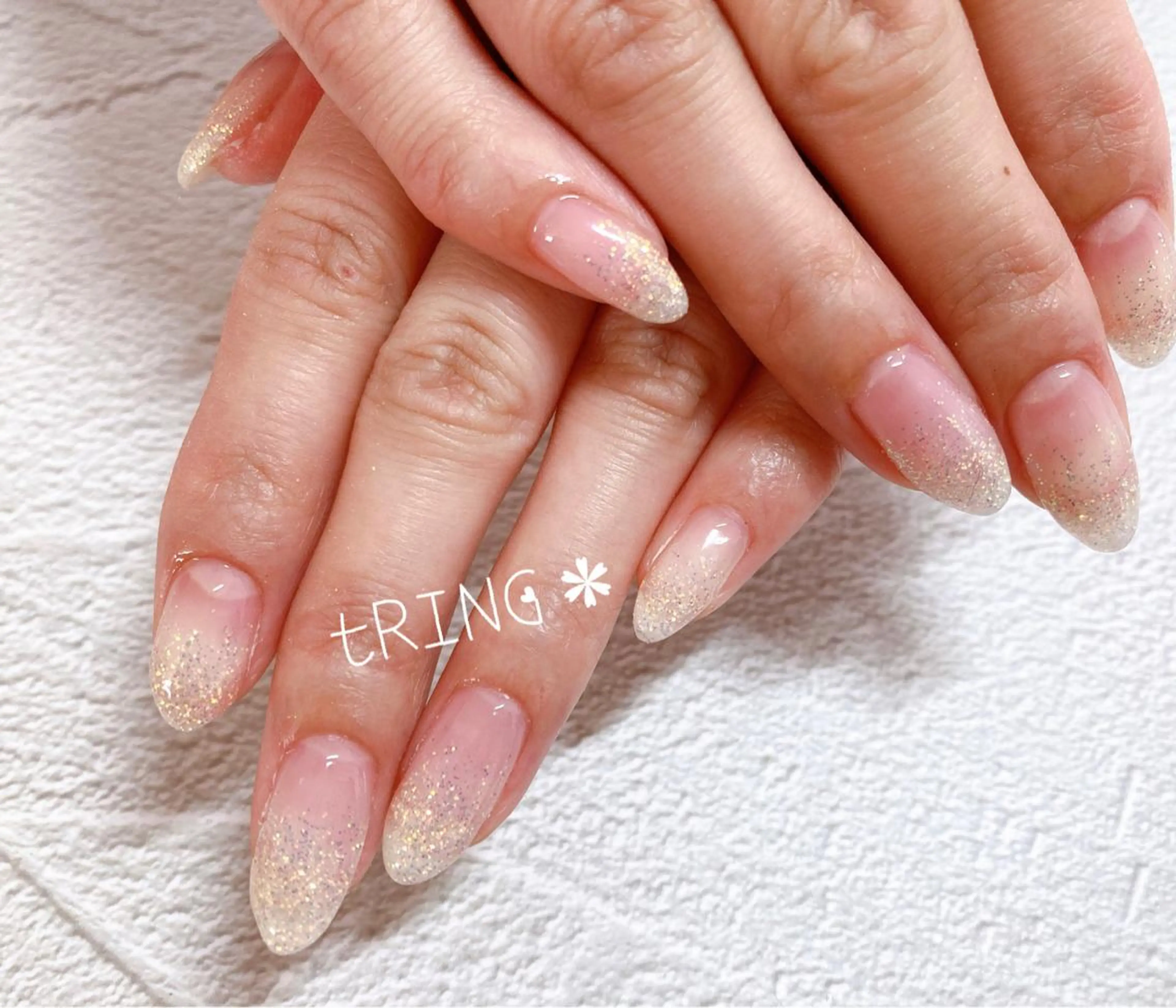 ネイル ハンドネイル tRING＊ しいの木台のネイルデザイン