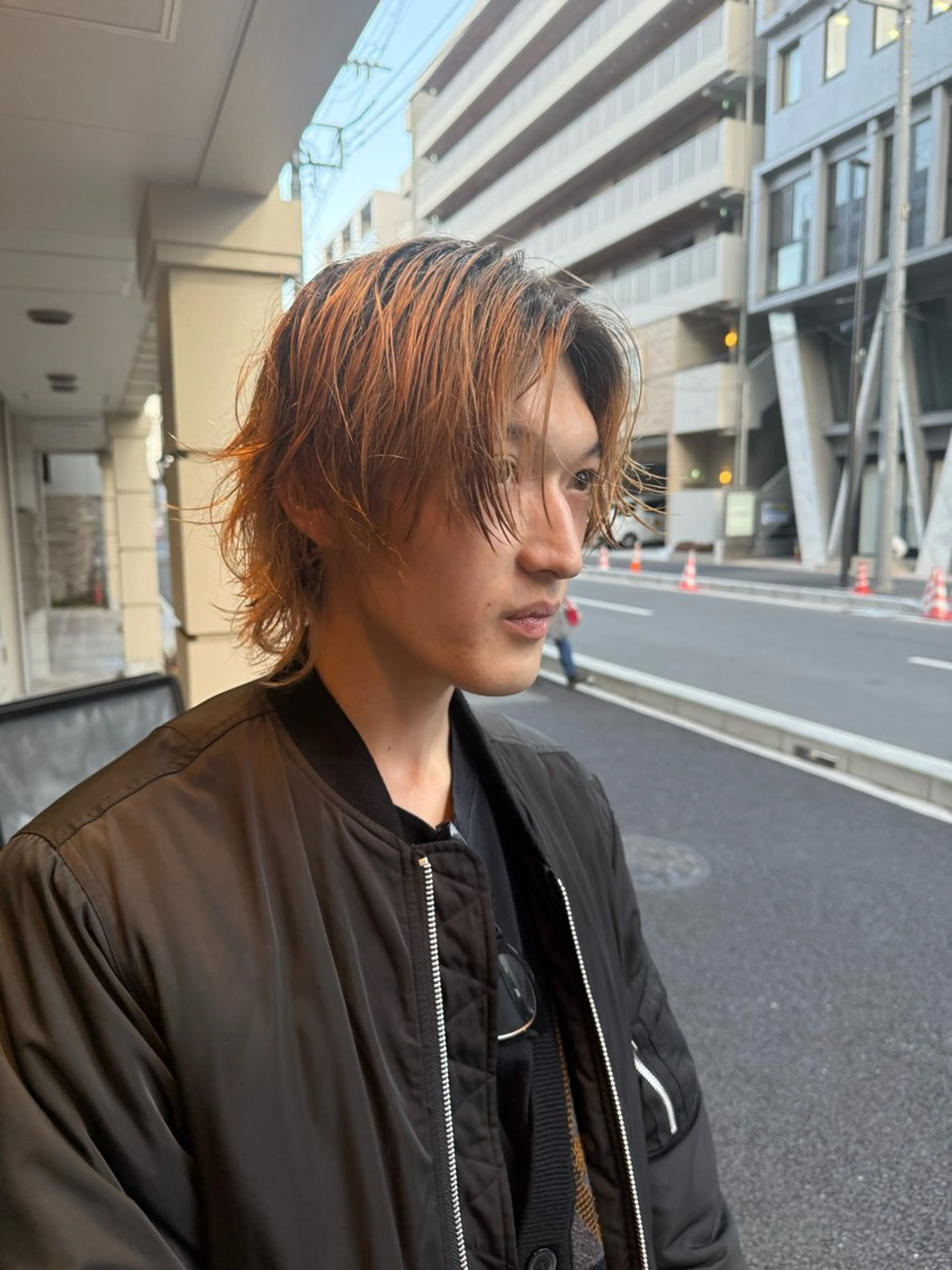 メンズ dogstar 加藤翔大のヘアスタイル