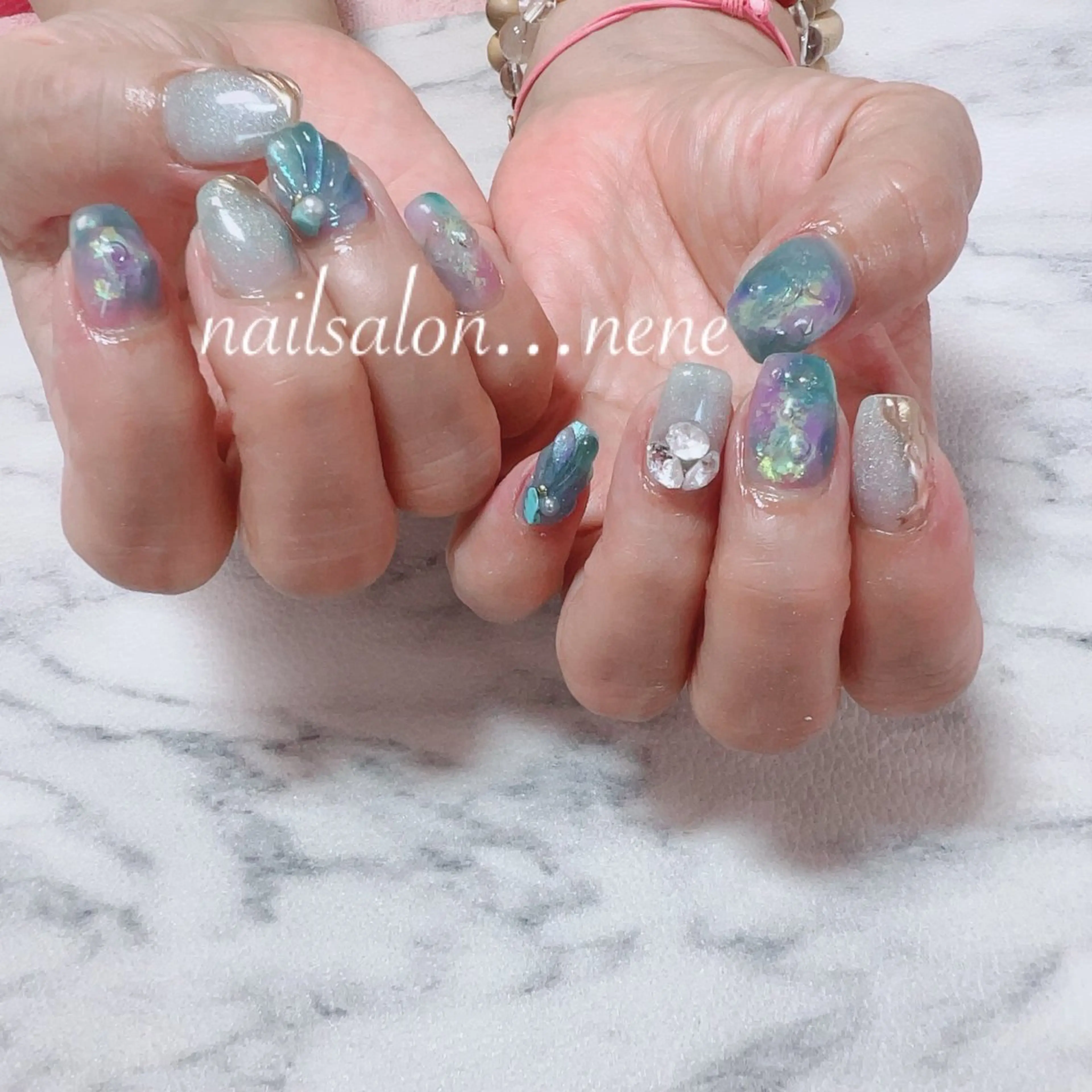 ネイル ニュアンスネイル nailsalon ...neneのネイルデザイン