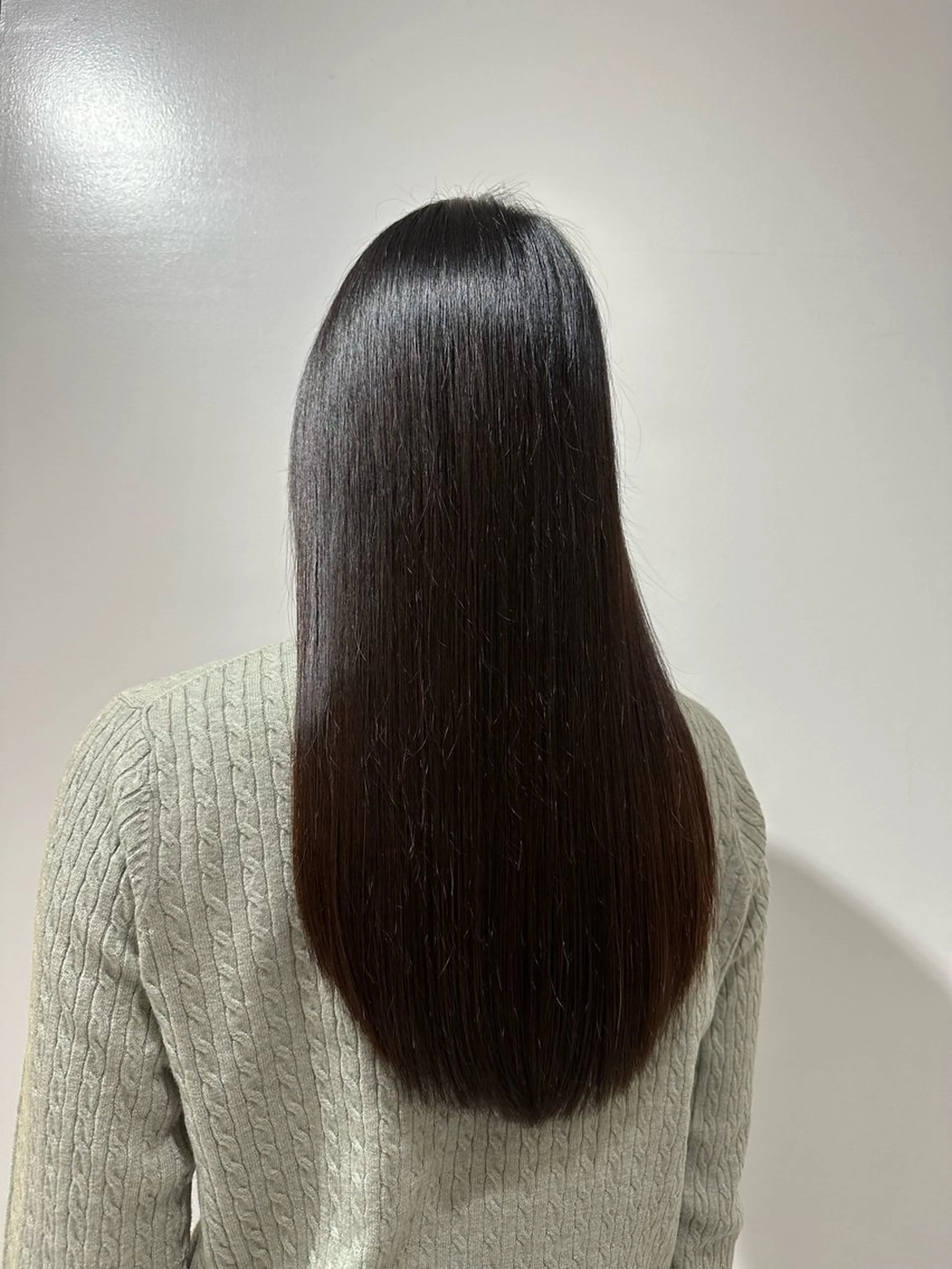 ロング 酸性ストレート/艶髪 /縮毛/sara❄️のヘアスタイル