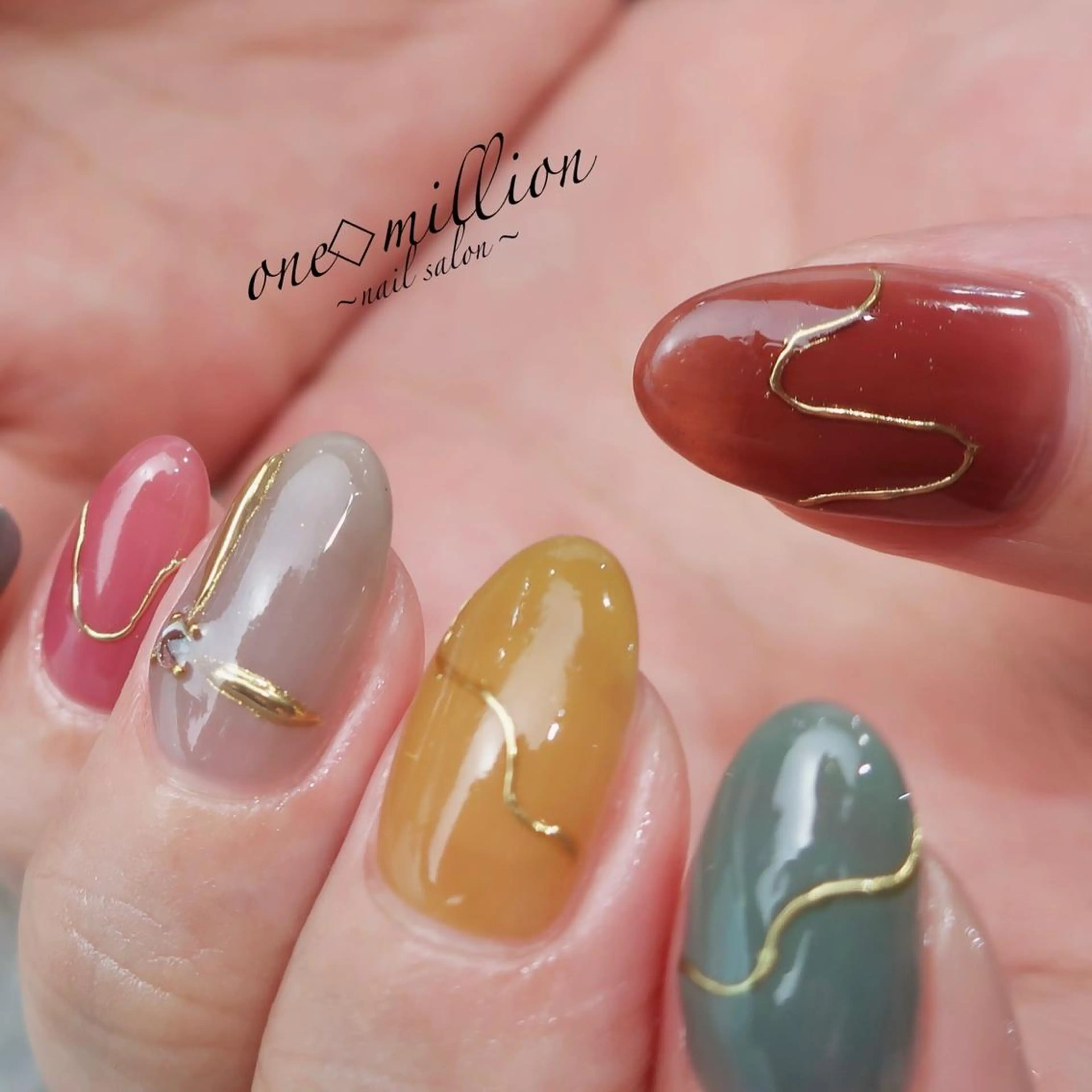 ネイル nail salon ワンミリオンのネイルデザイン
