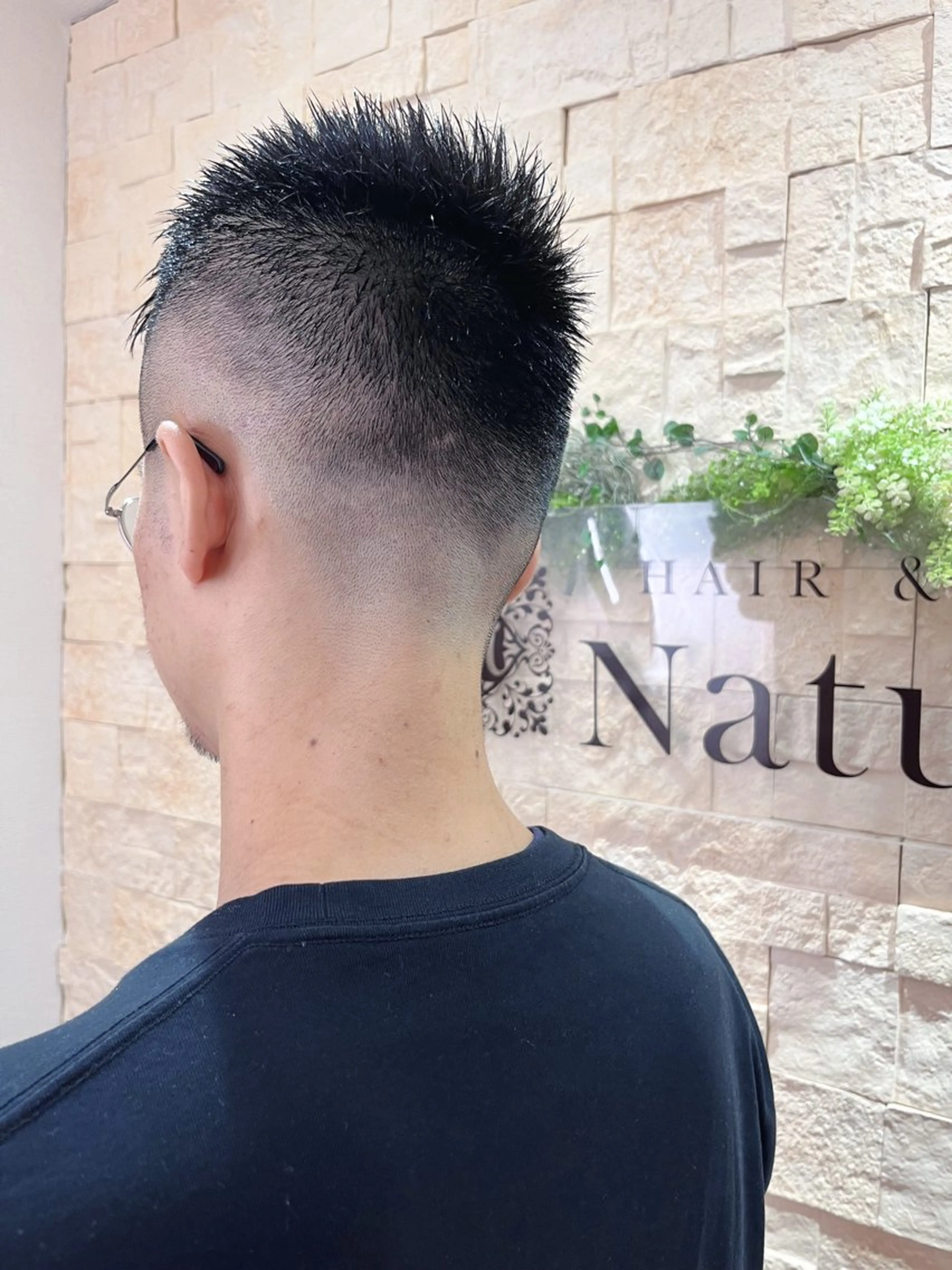 メンズ フェードカット カット 加藤 ひろこのヘアスタイル